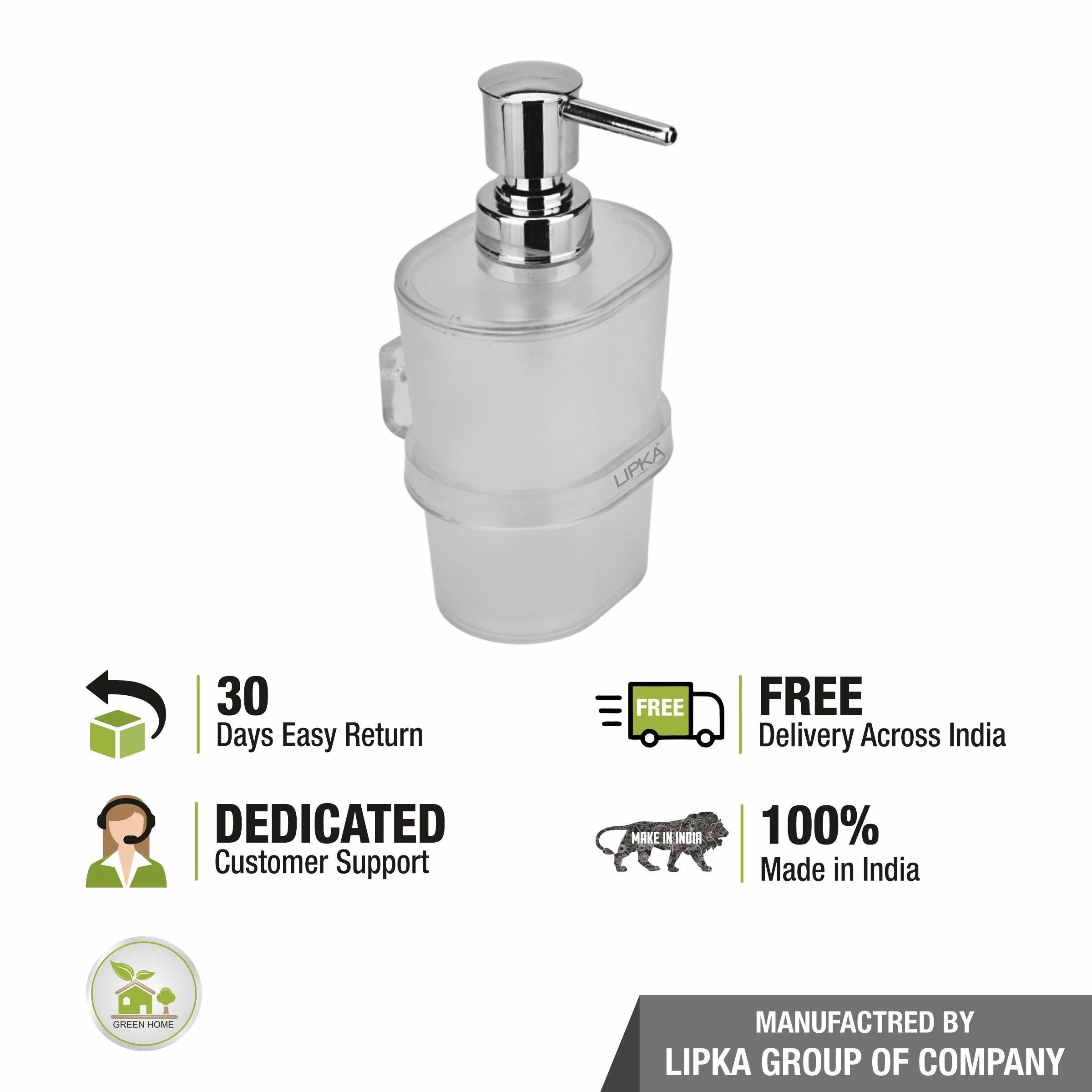 ABS Oval Liquid Soap Dispenser - LIPKA - Image 6