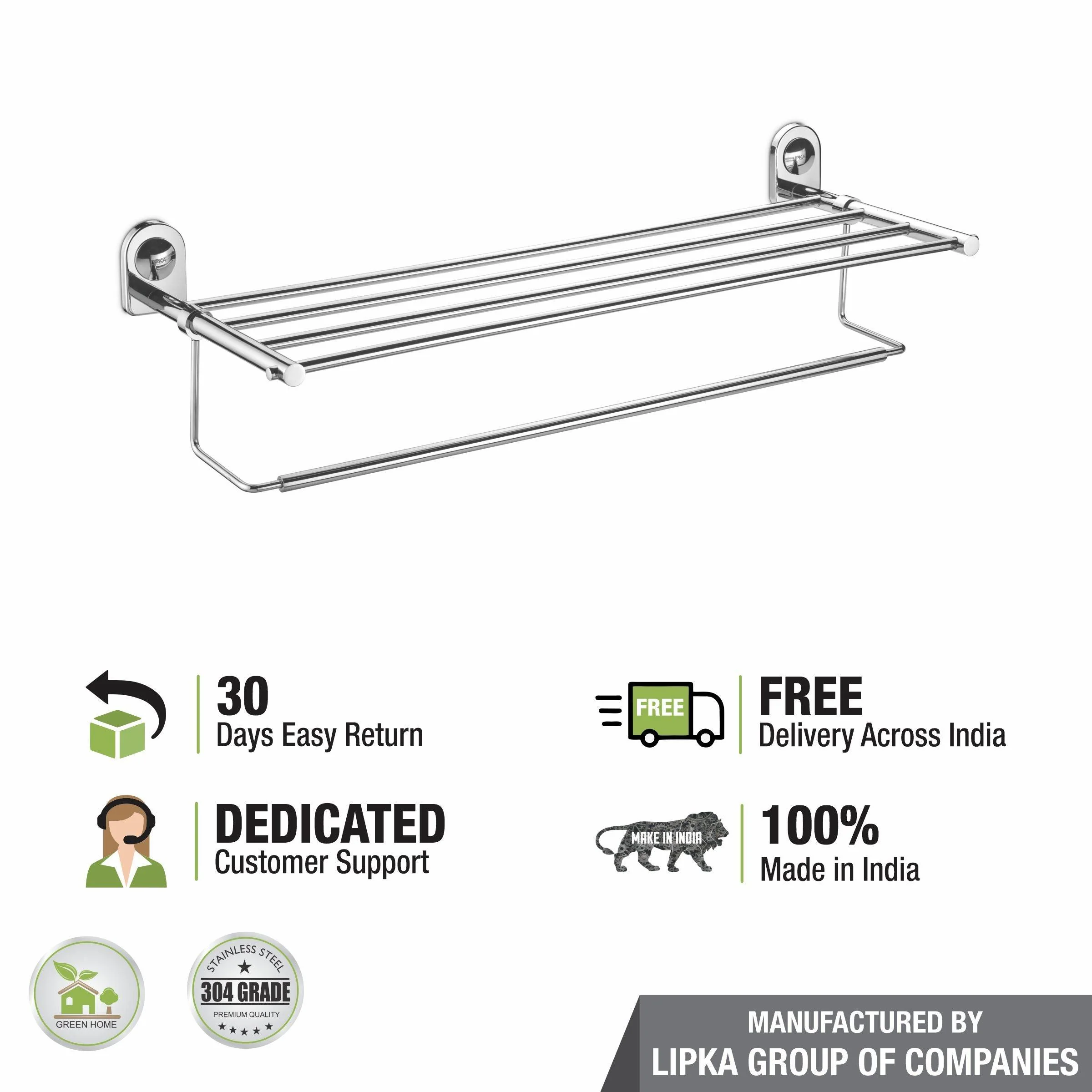 Alma Towel Rack 304-SS (24 Inches) - LIPKA - Image 3