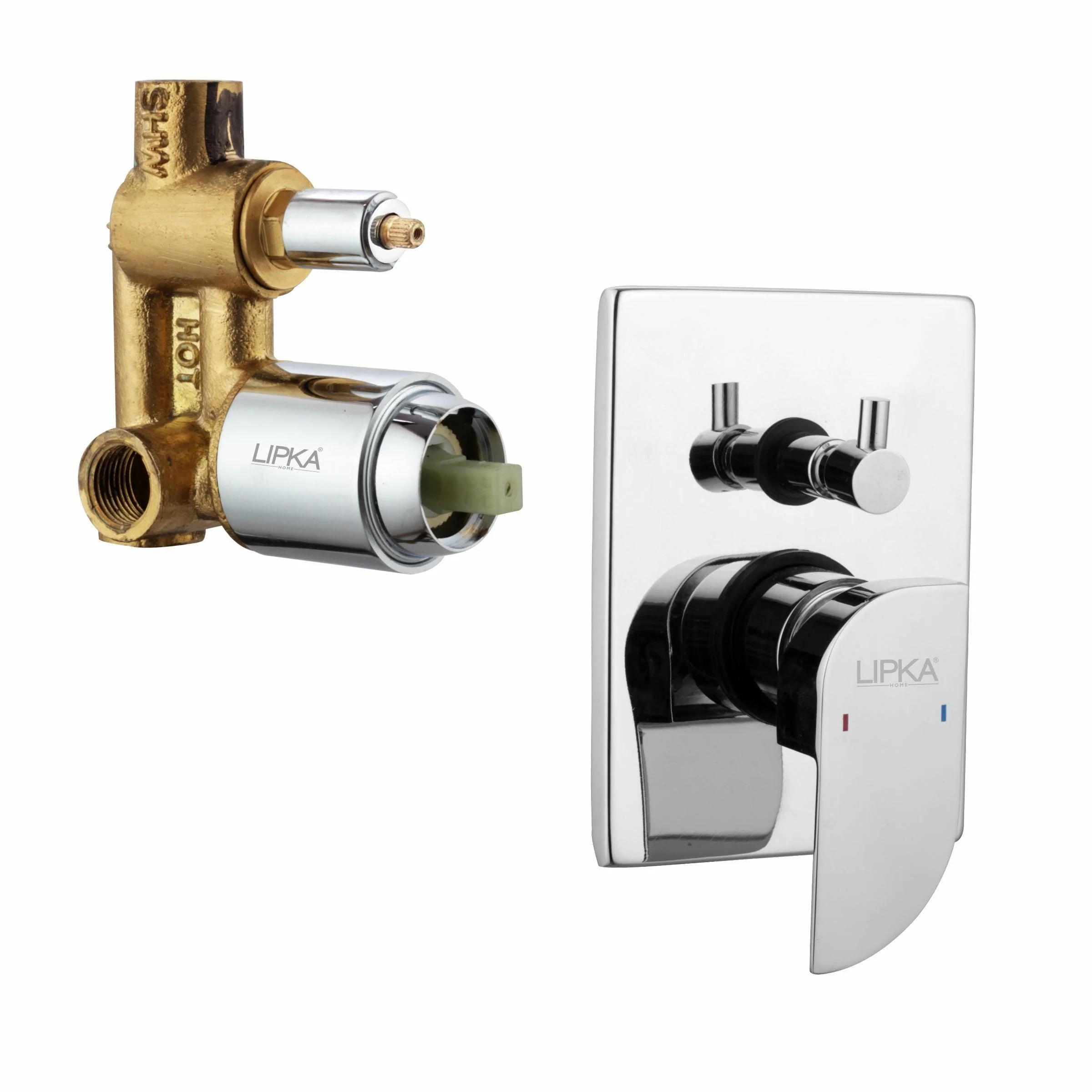 Arise 2-inlet Single Lever Diverter (Complete Set)- LIPKA