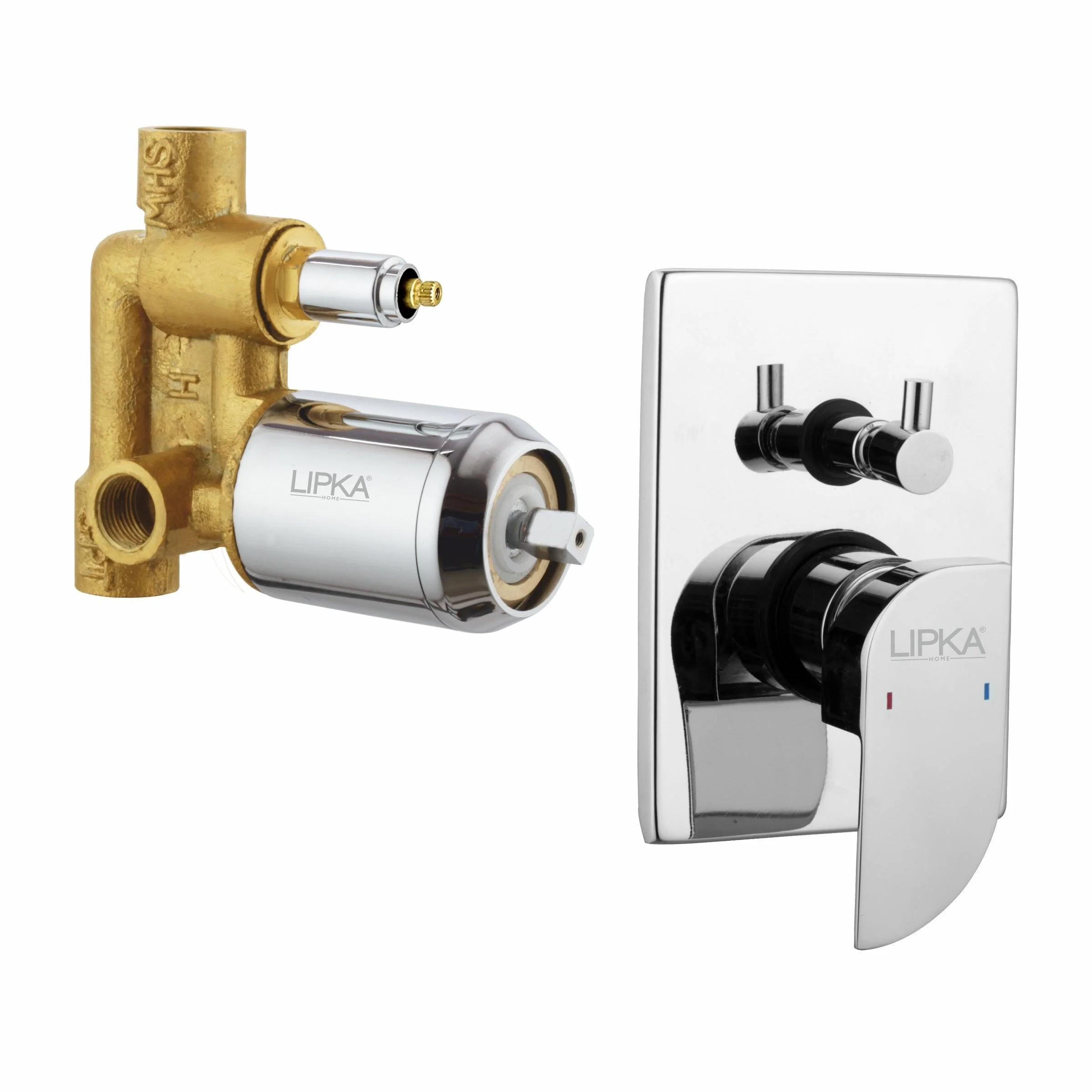 Arise 2-inlet Single Lever Diverter High-Flow (Complete Set) - LIPKA
