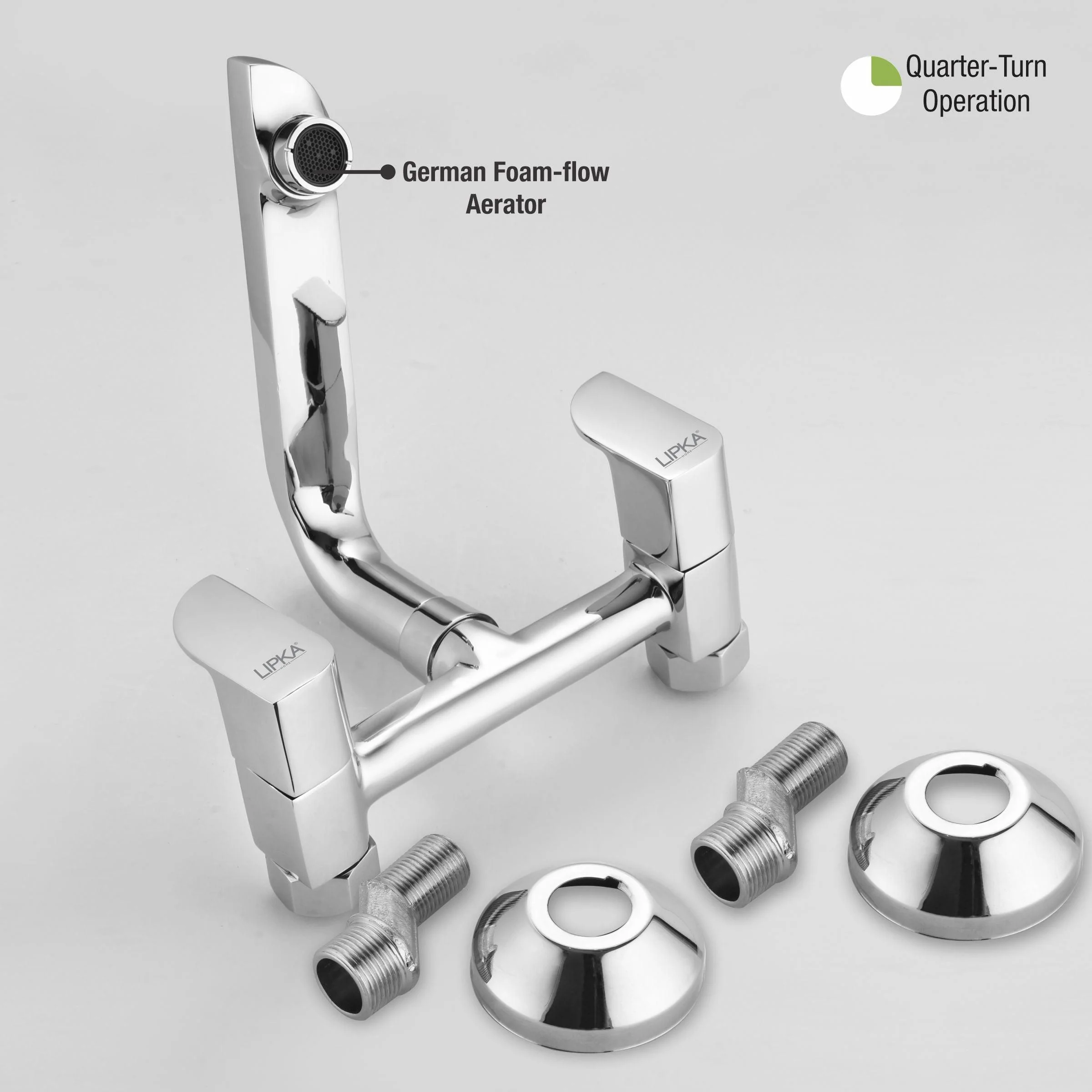 Arise Sink Mixer Brass Faucet with Swivel Spout Faucet - LIPKA - Image 5