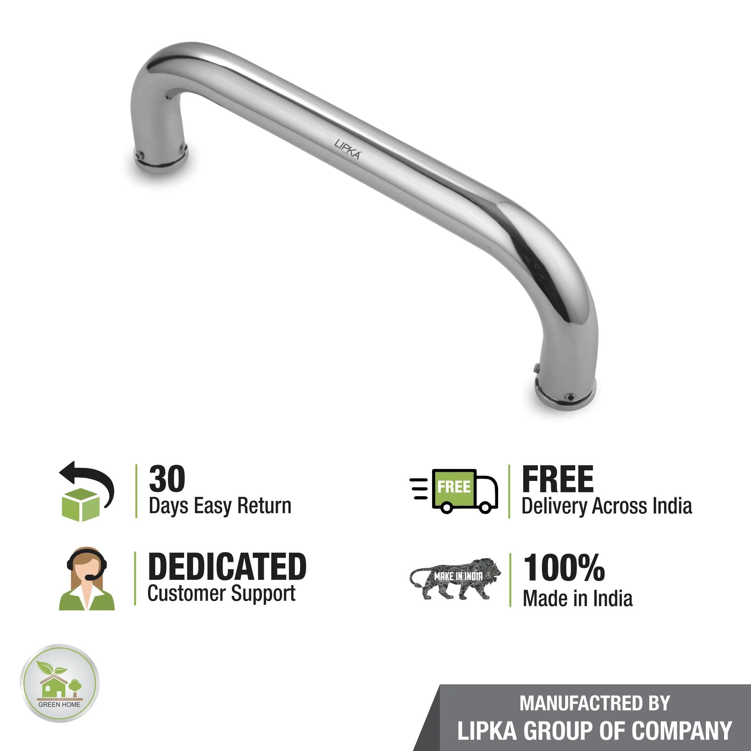 Brass Grab Bar (24 Inches)- LIPKA - Image 5