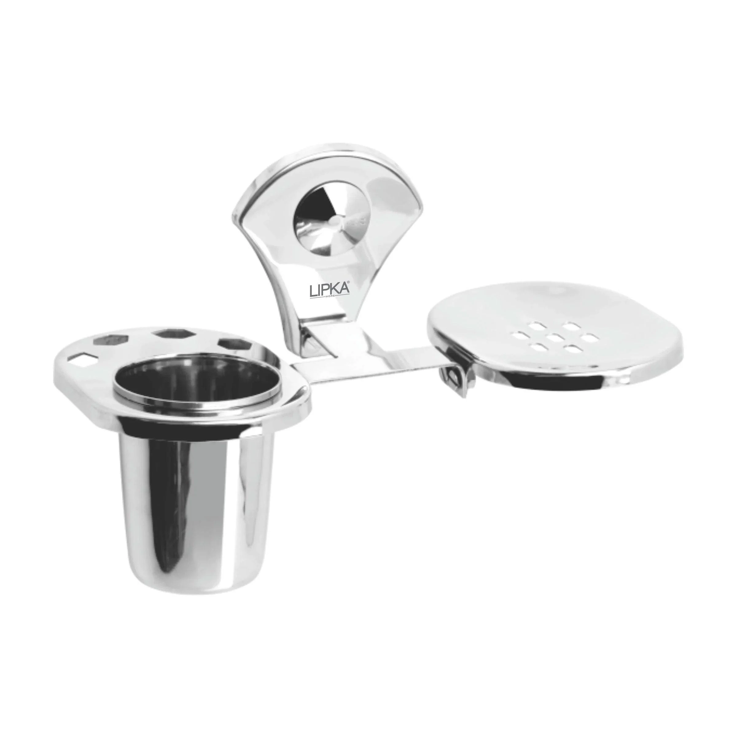 Butterfly Soap Dish with Tumbler Holder - LIPKA