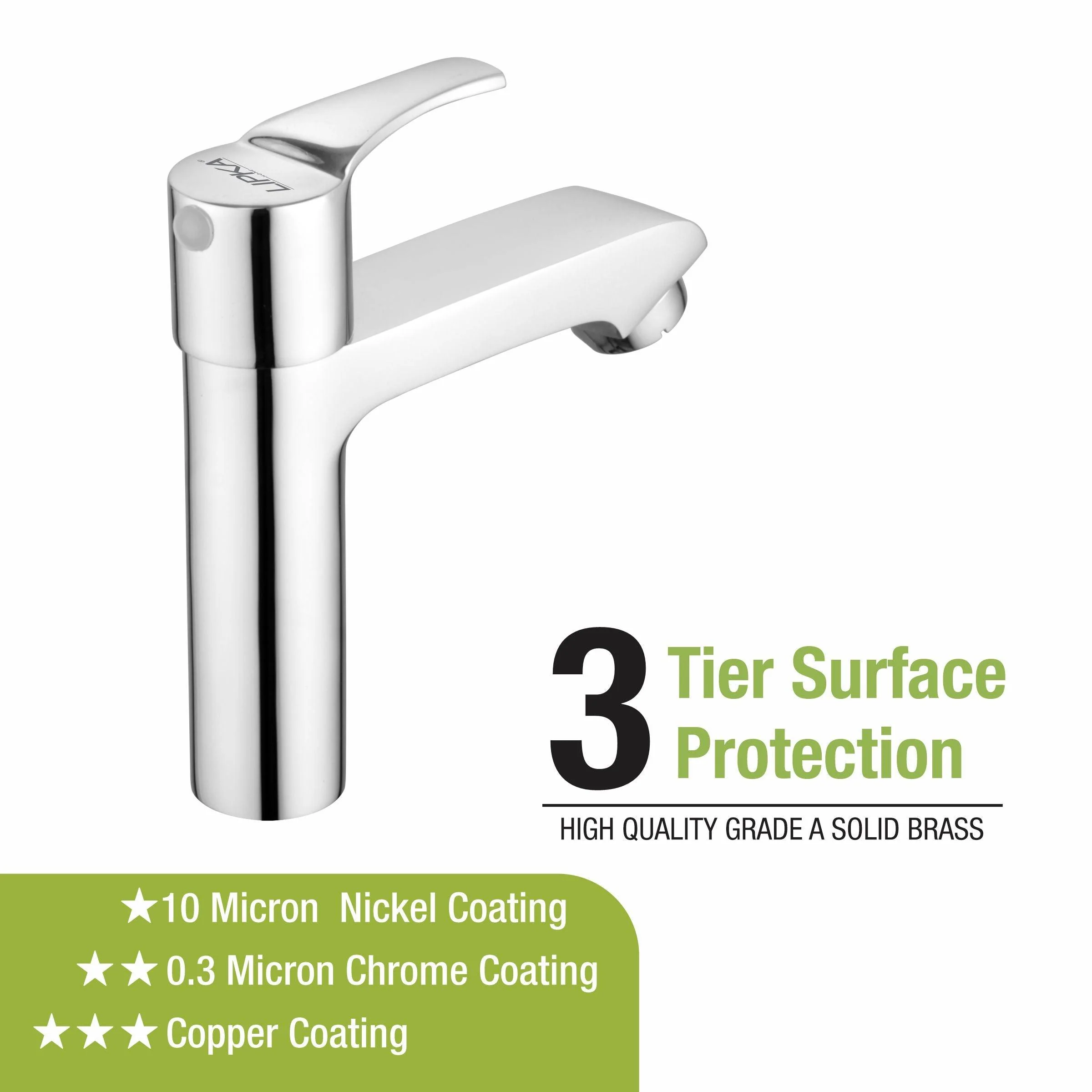 Coral Pillar Tap Brass Faucet - LIPKA - Image 4