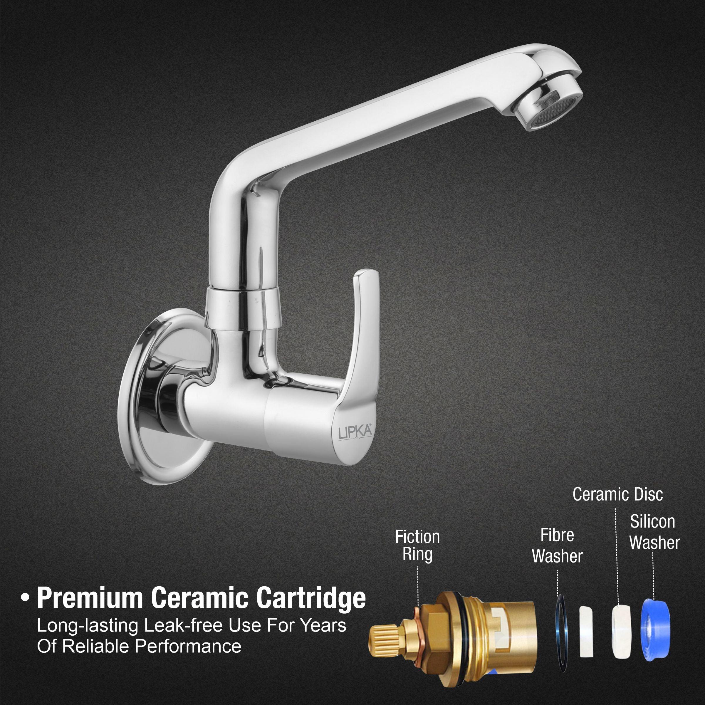 Coral Sink Tap Brass Faucet with Swivel Spout - LIPKA - Image 3
