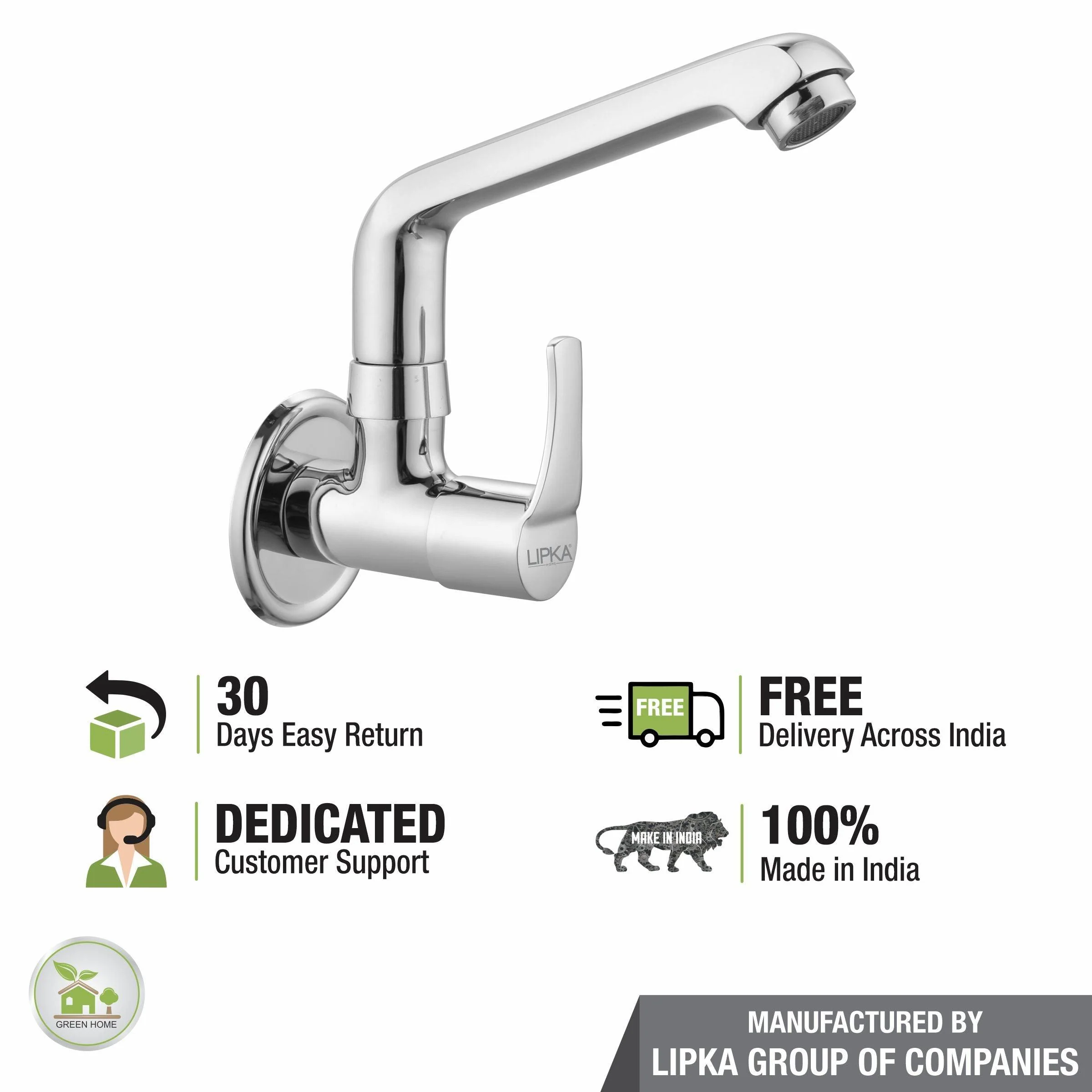 Coral Sink Tap Brass Faucet with Swivel Spout - LIPKA - Image 6