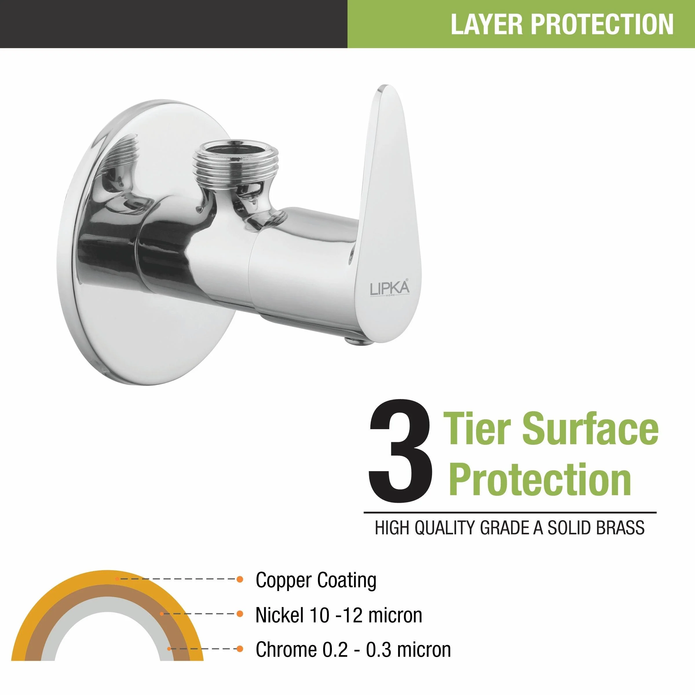 Dubai Angle Valve Faucet - LIPKA - Image 3
