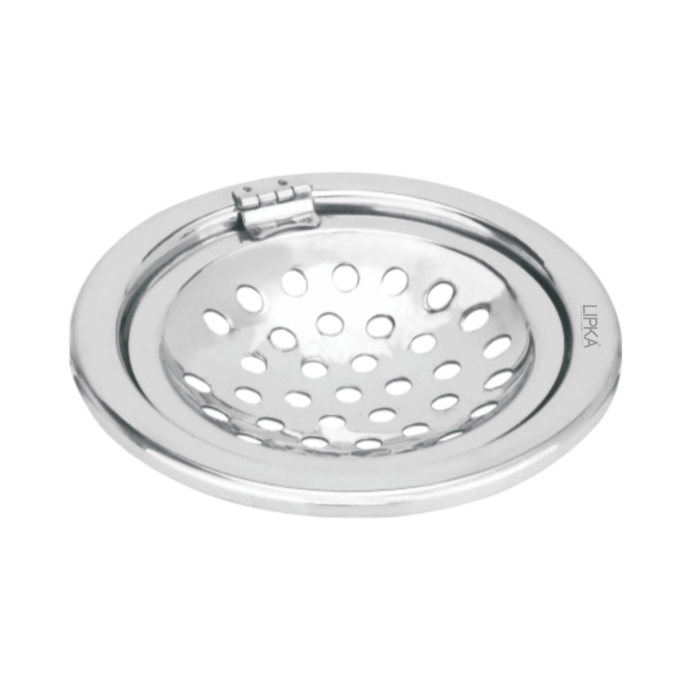 Eon Round Floor Drain with Hinge (5 inches) - LIPKA
