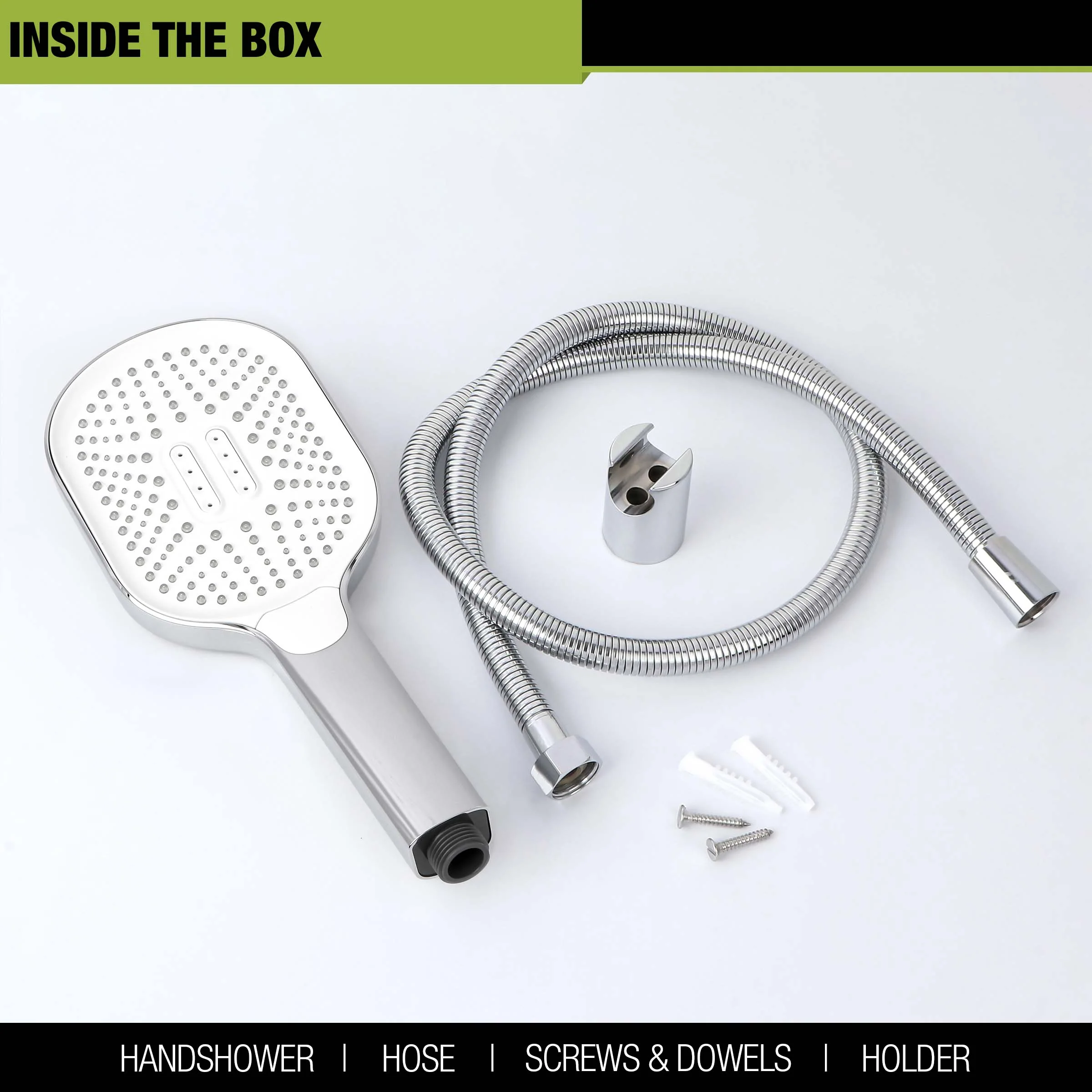 Every Multi Flow Hand Shower with Wall Hook & 304-Grade Shower Tube - LIPKA - Image 4