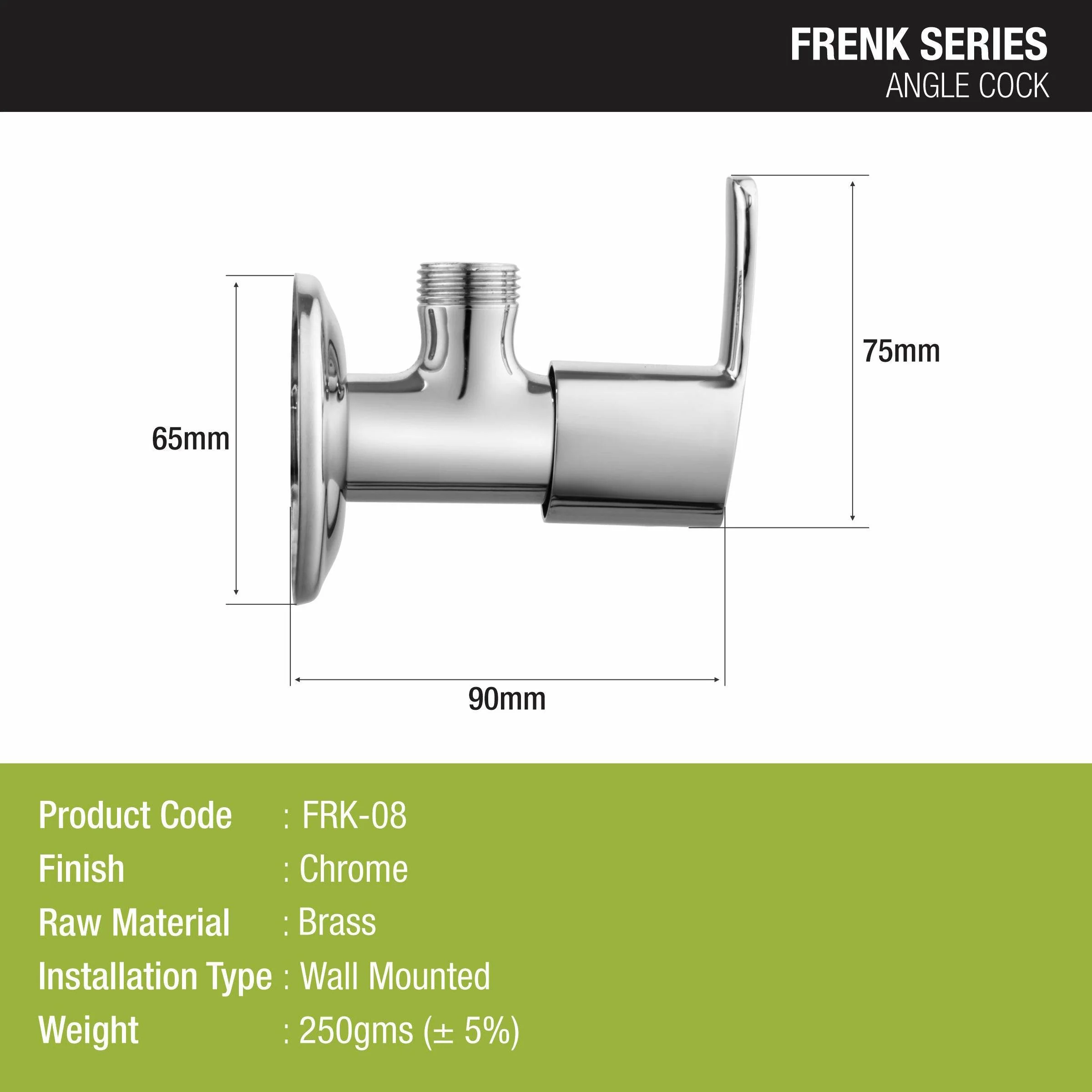 Frenk Angle Valve Brass Faucet - LIPKA - Image 2