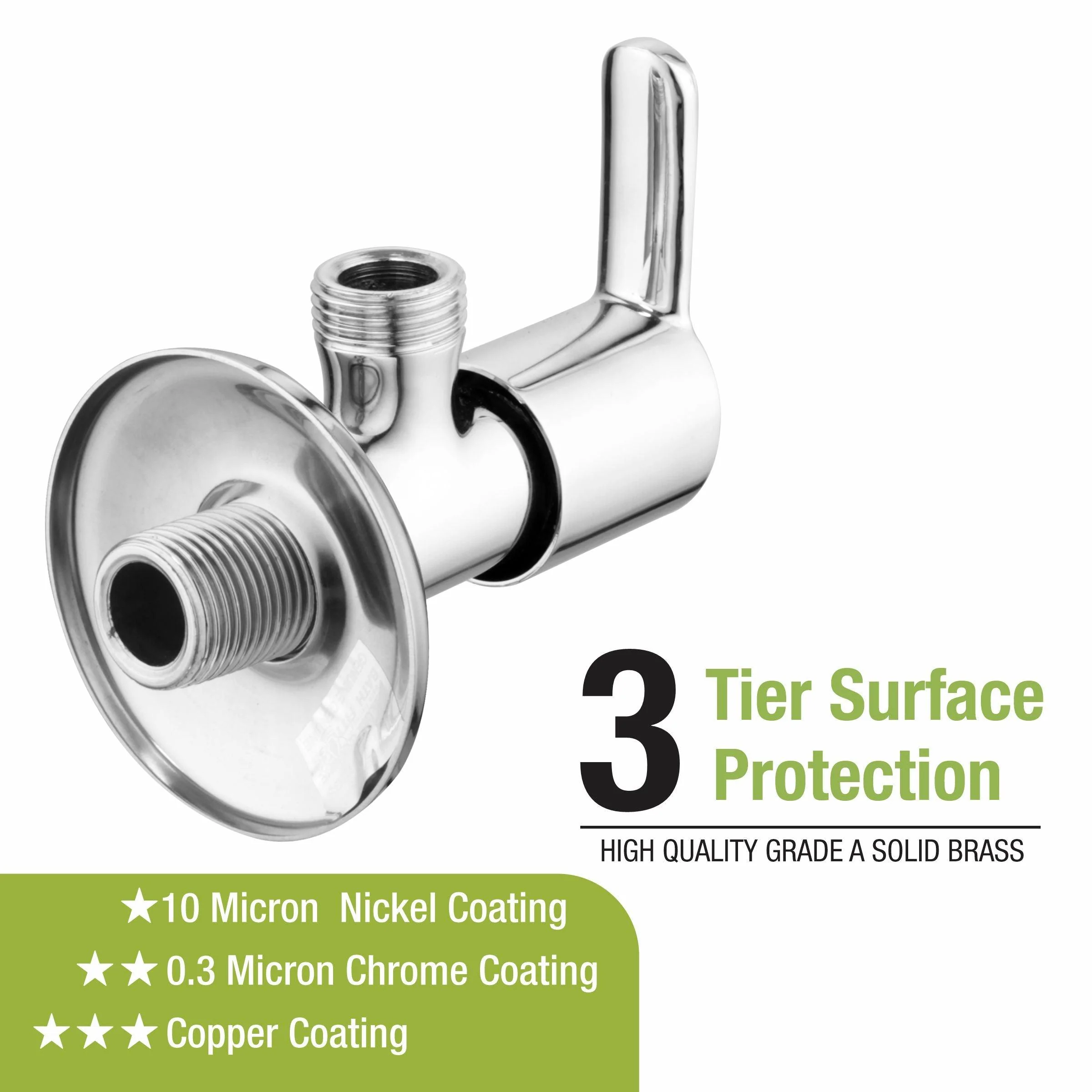 Frenk Angle Valve Brass Faucet - LIPKA - Image 4