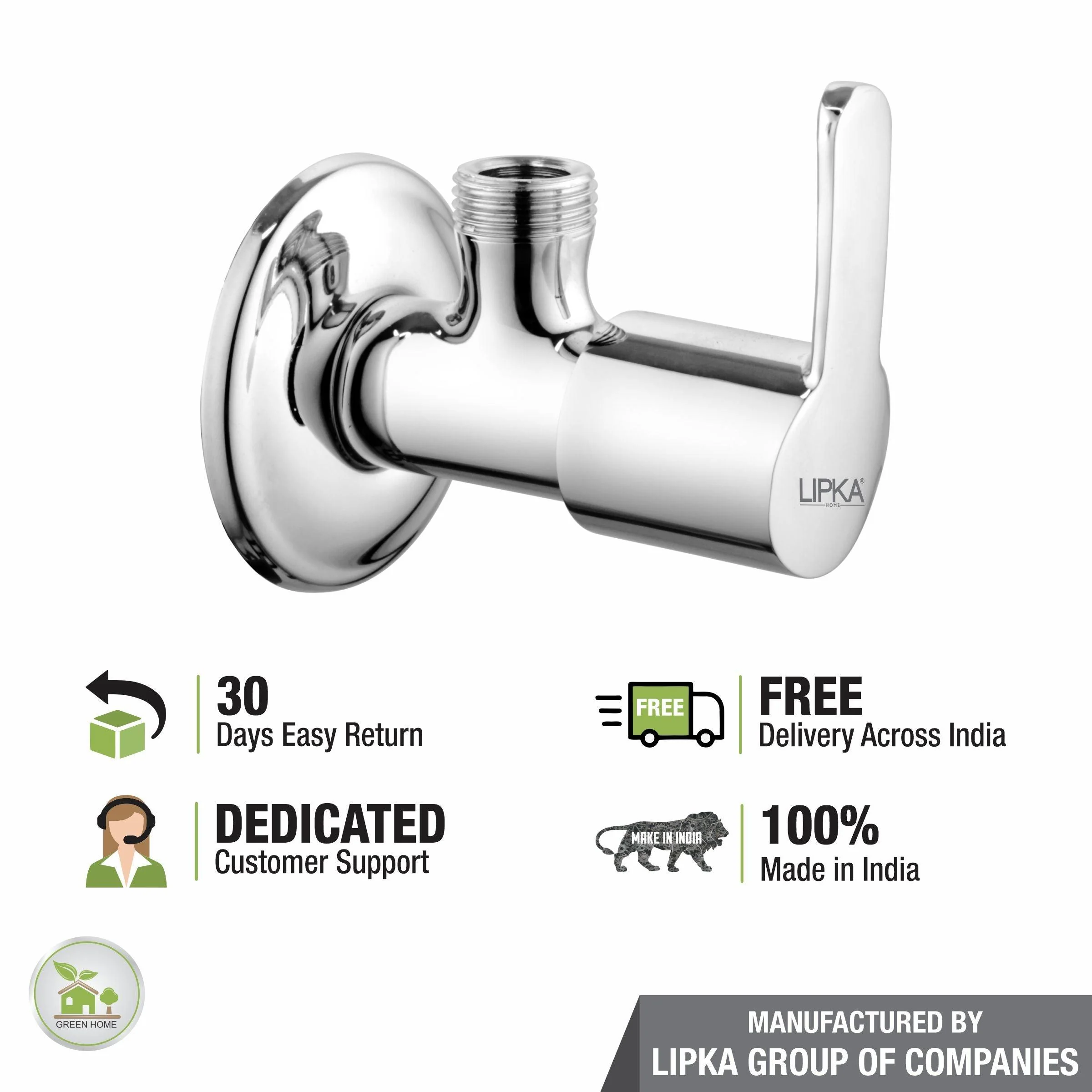 Frenk Angle Valve Brass Faucet - LIPKA - Image 6