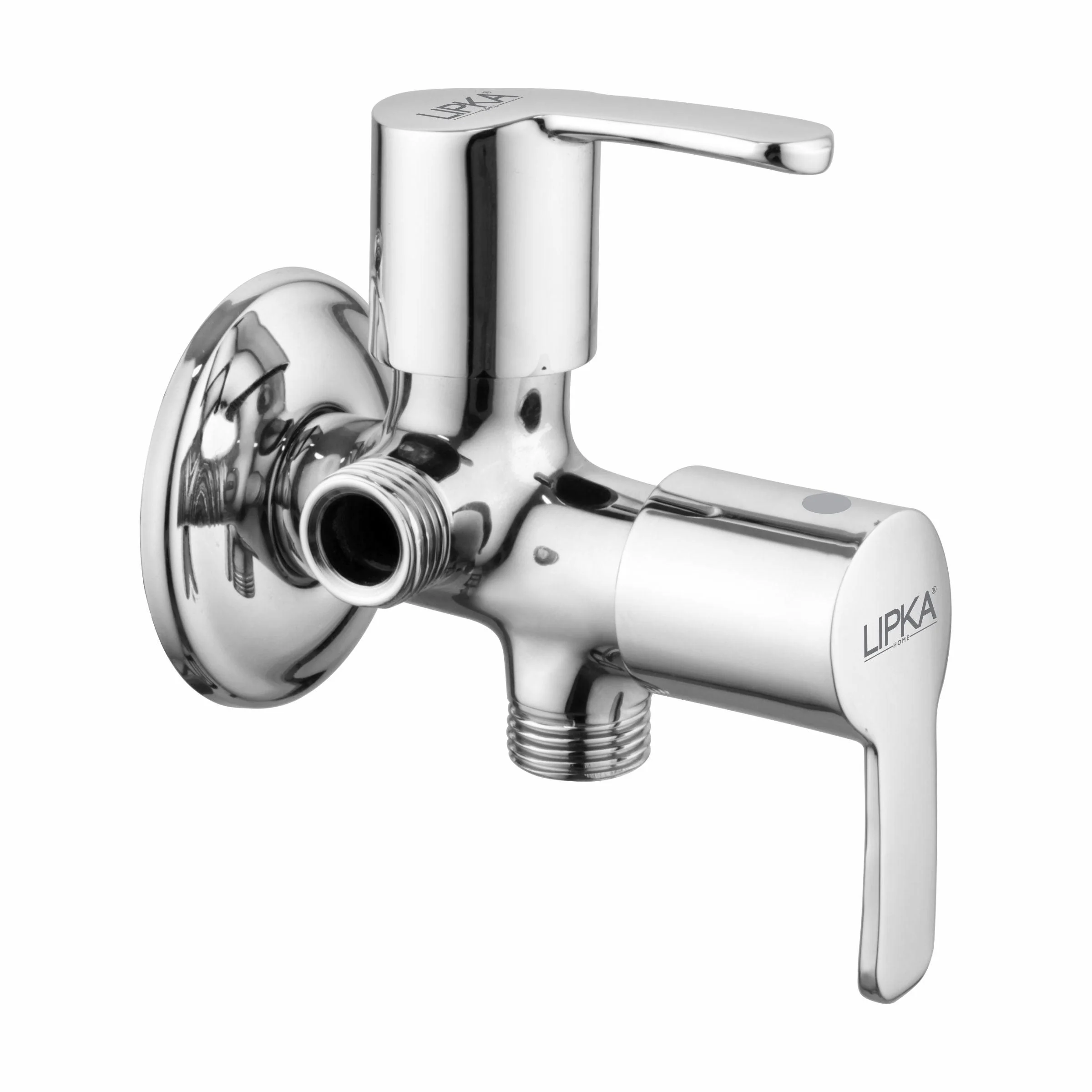 Frenk Angle Valve Two Way Double Handle Brass Faucet - LIPKA