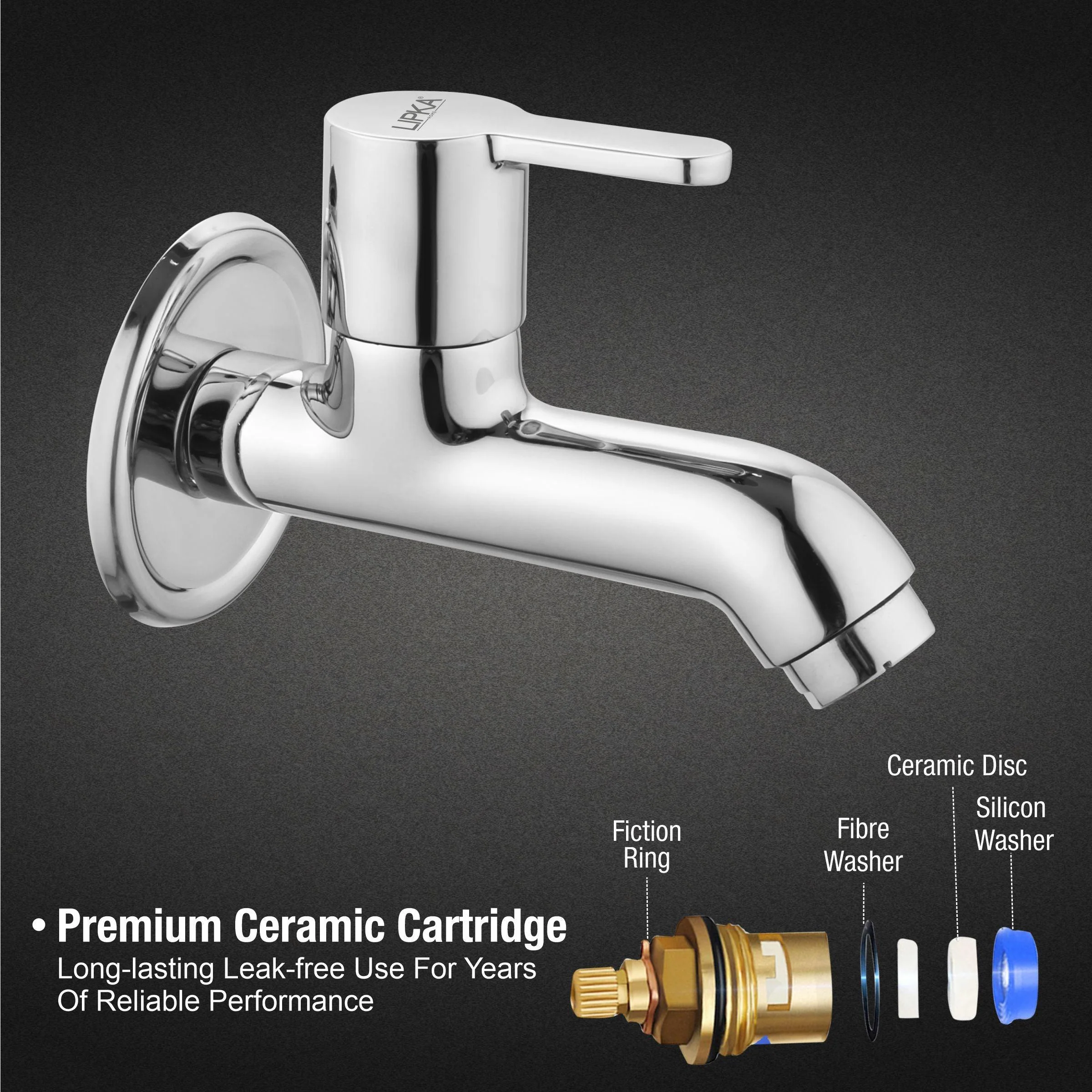 Fusion Bib Tap Brass Faucet - LIPKA - Image 3