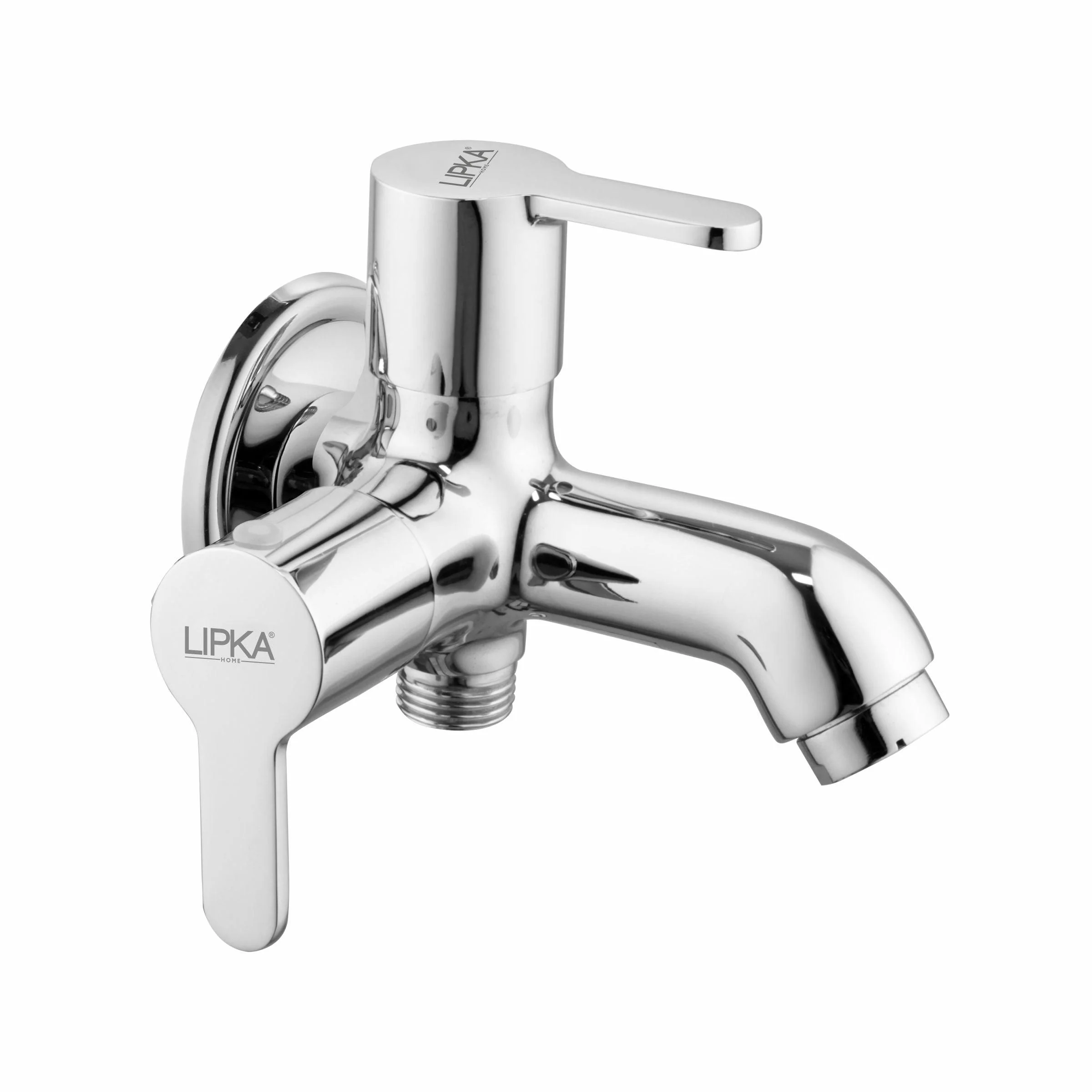 Fusion Two Way Bib Tap Faucet (Double Handle) - LIPKA