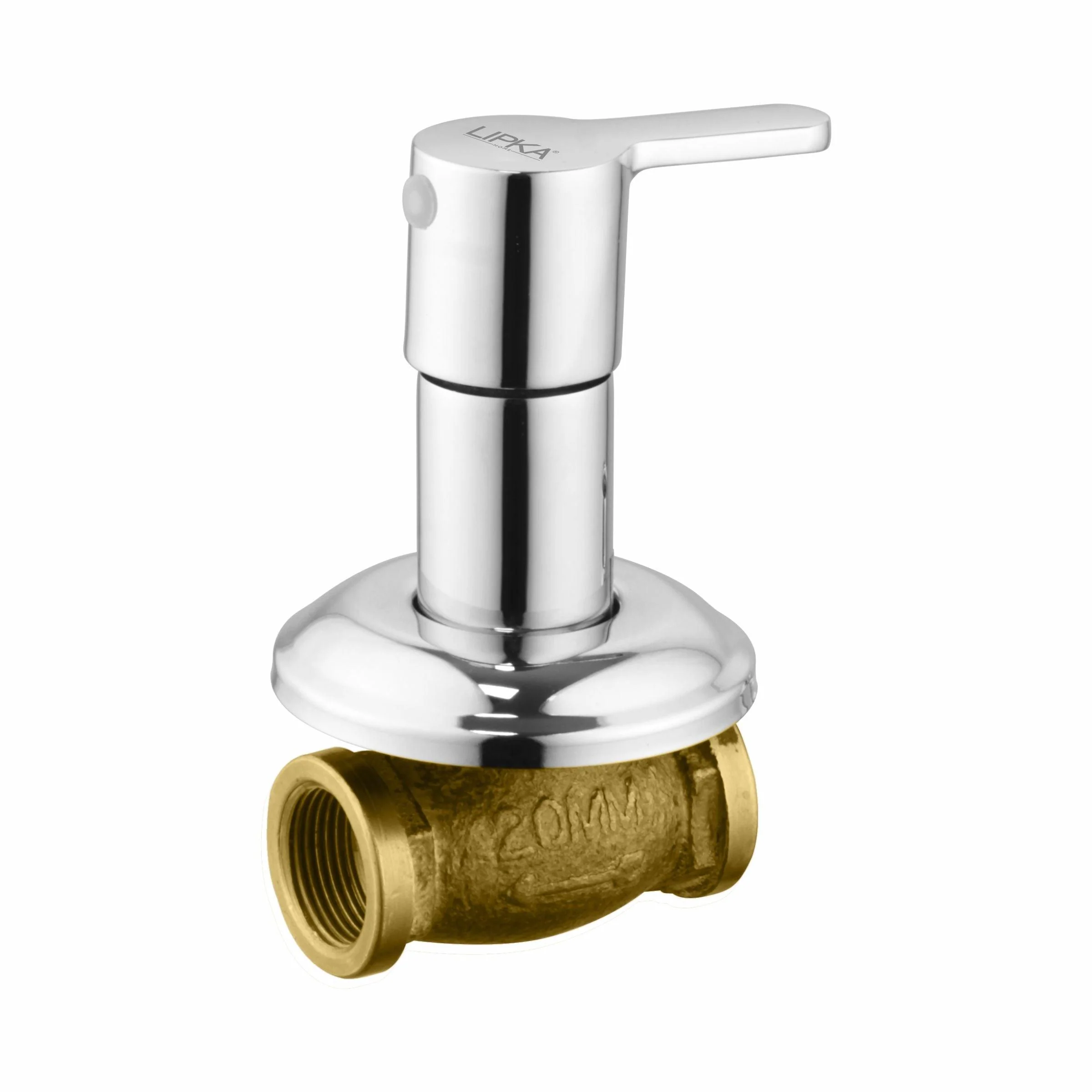Fusion Concealed Stop Valve (20mm) Brass Faucet - LIPKA