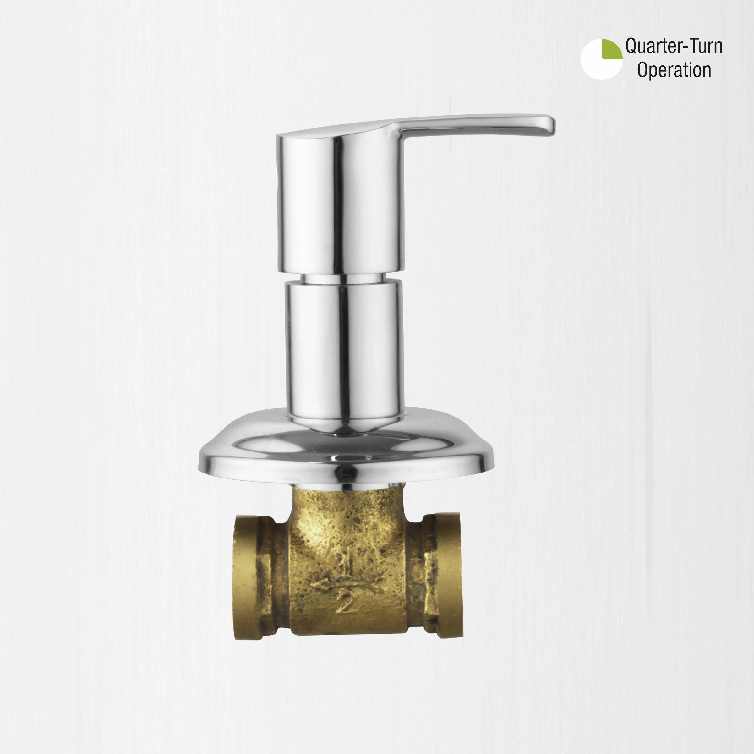 Fusion Concealed Stop Valve (20mm) Brass Faucet - LIPKA - Image 5