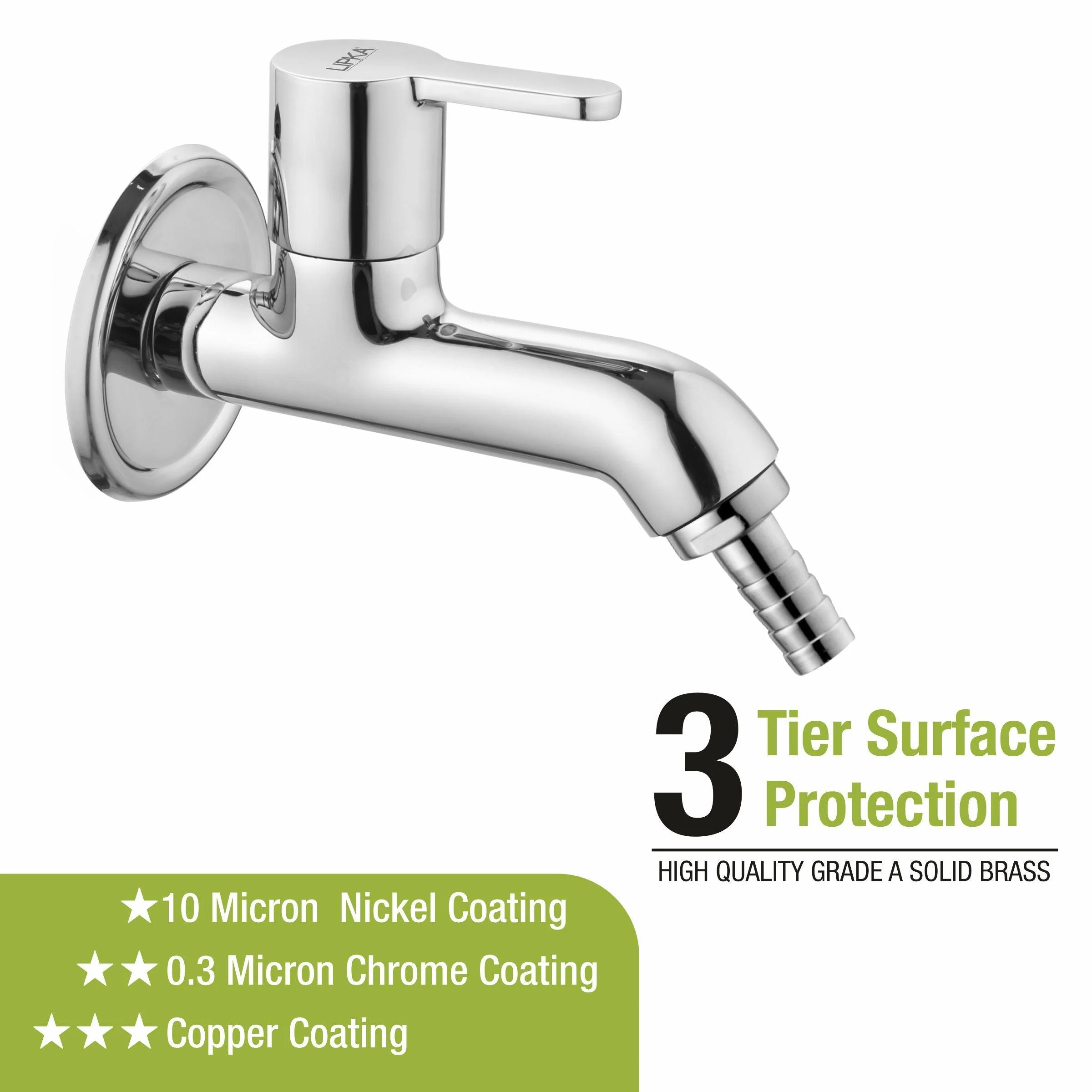 Fusion Nozzle Bib Tap Brass Faucet - LIPKA - Image 4