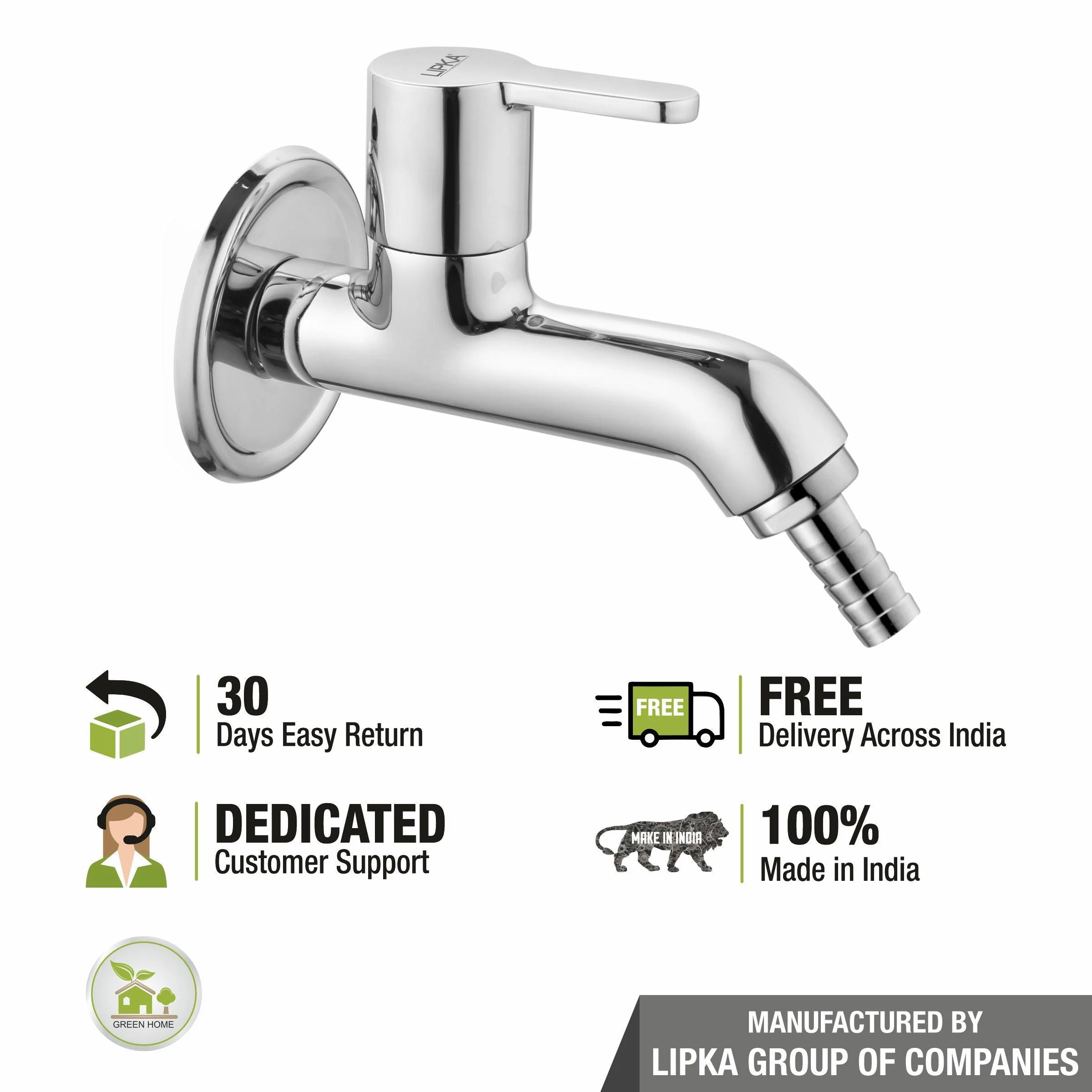 Fusion Nozzle Bib Tap Brass Faucet - LIPKA - Image 5