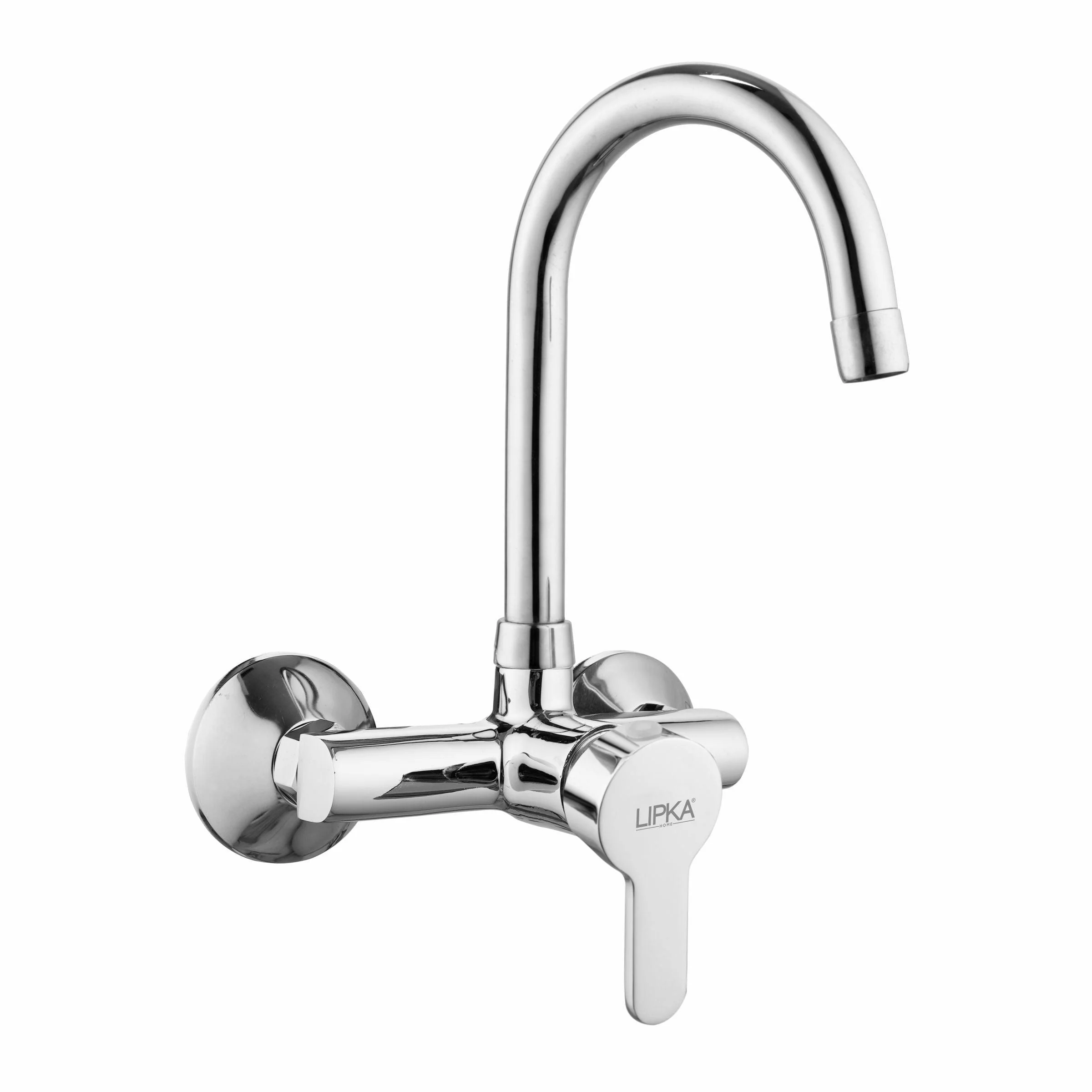 Fusion Single Lever Sink Mixer with Swivel Spout (20 Inches) - LIPKA
