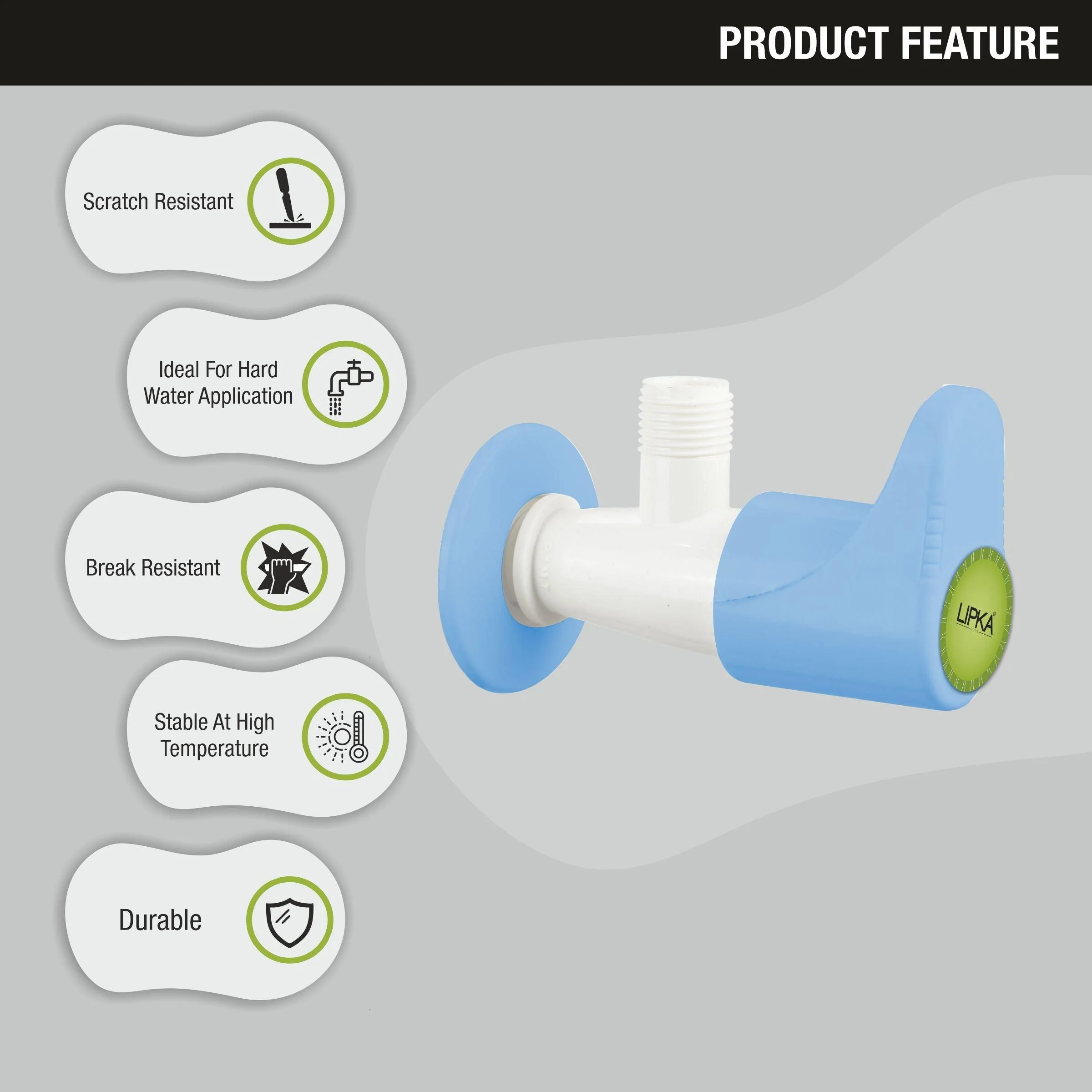 Glory Angle Valve PTMT Faucet - LIPKA - Image 5