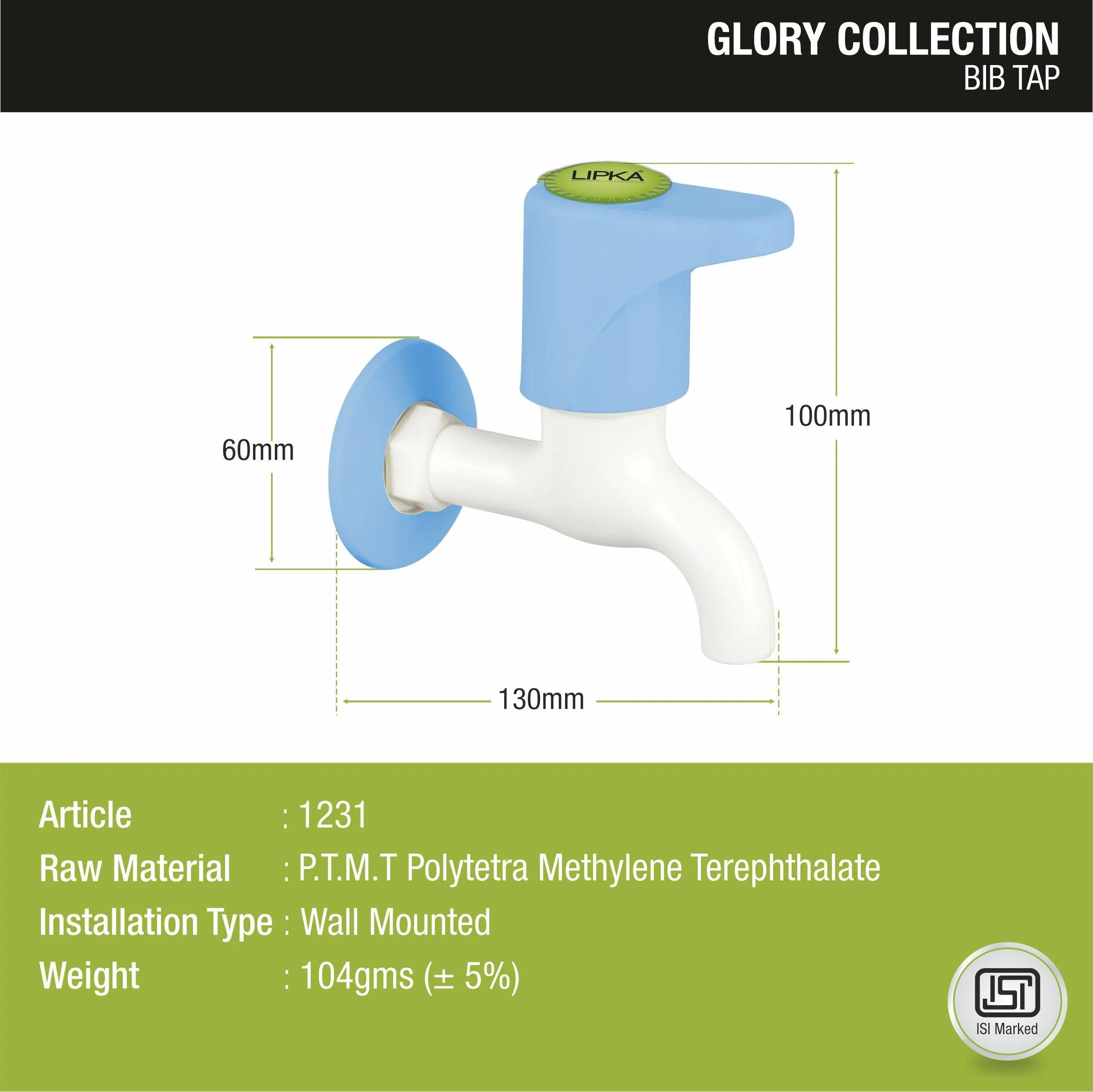 Glory Bib Tap PTMT Faucet - LIPKA - Image 2