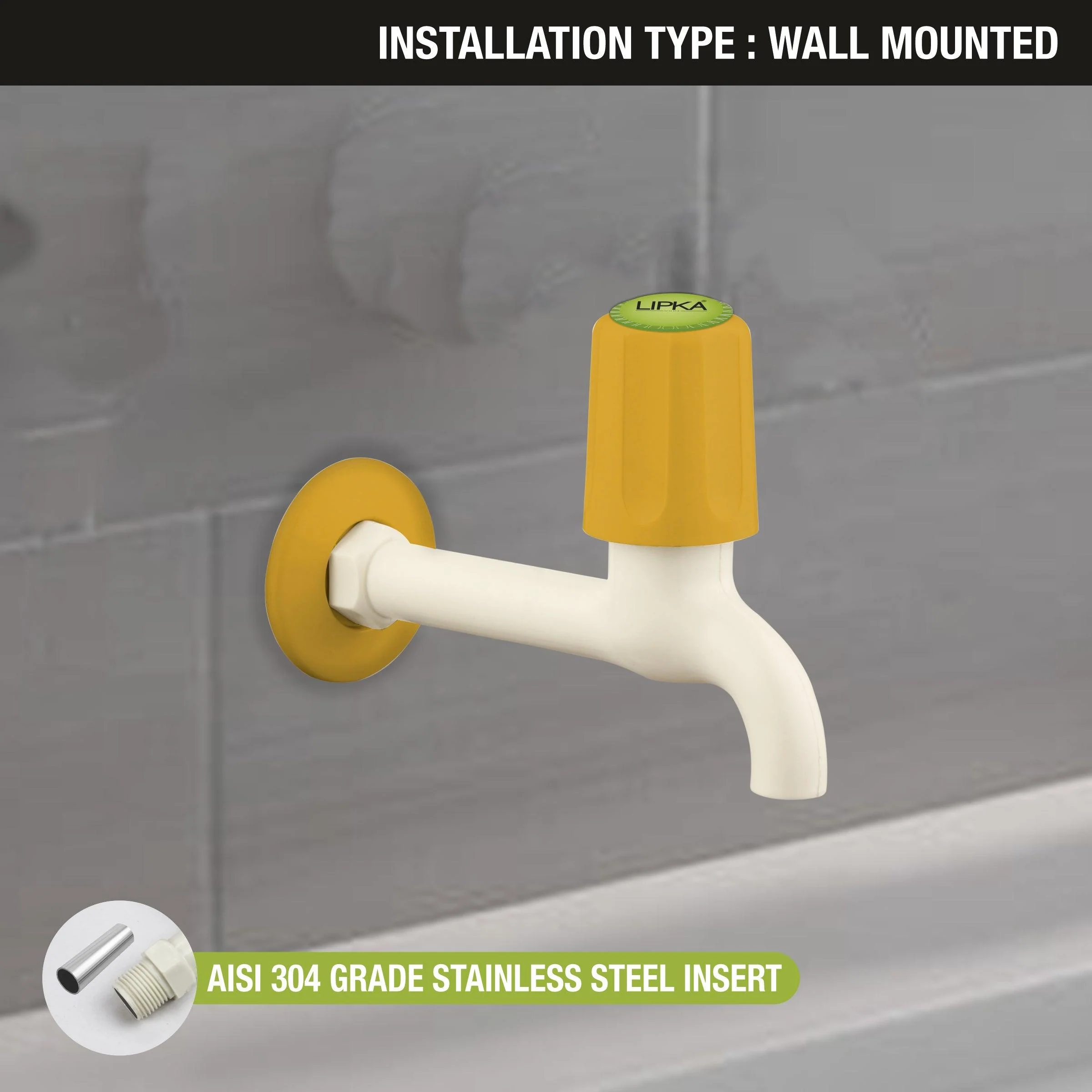 Grand Bib Tap Long Body PTMT Faucet - LIPKA - Image 3