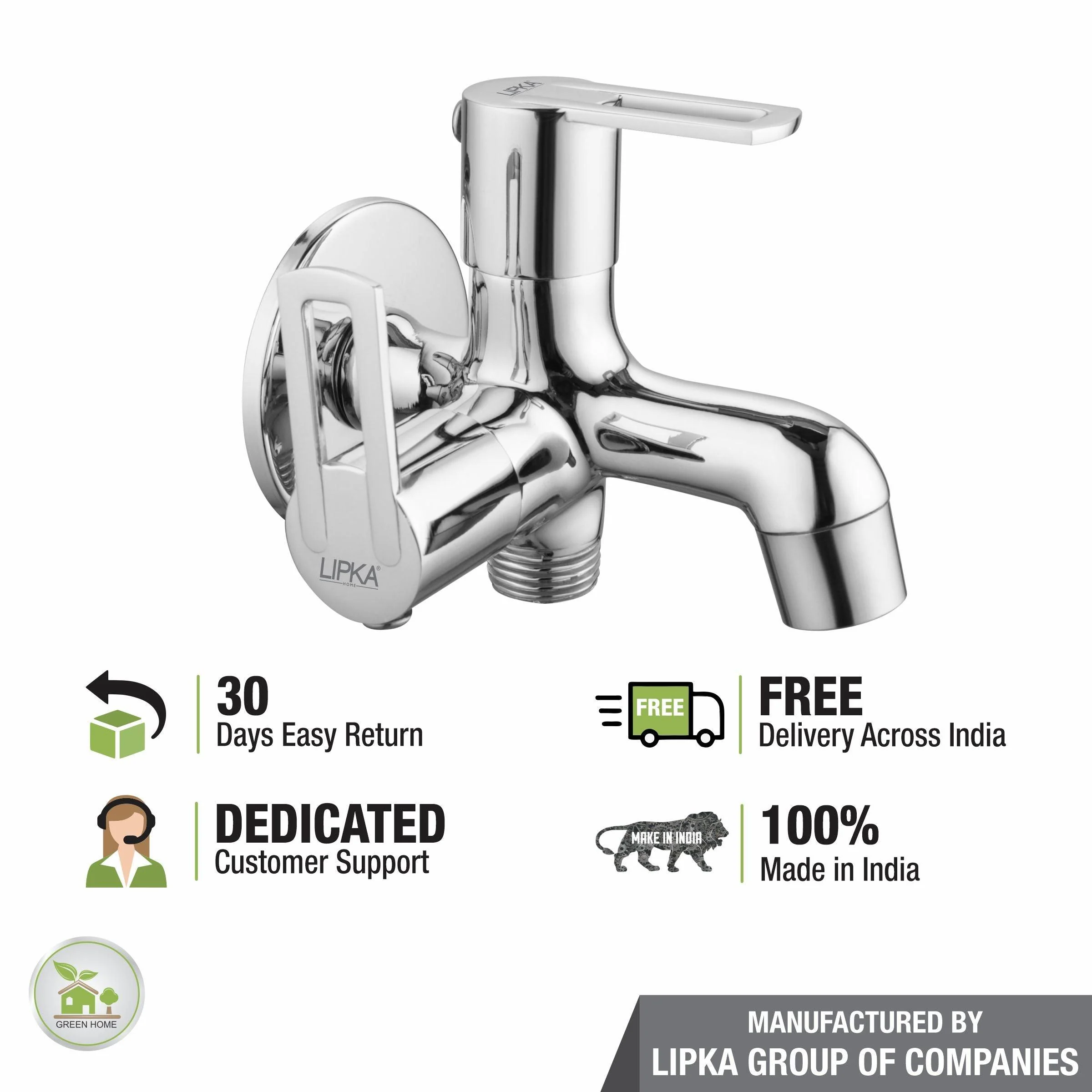 Kube Two Way Bib Tap Faucet - LIPKA - Image 6
