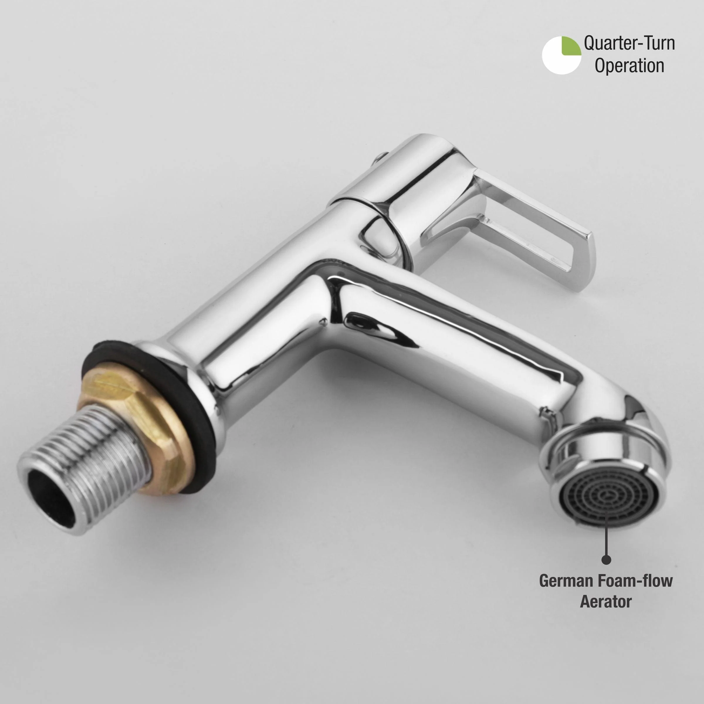 Kube Pillar Tap Brass Faucet - LIPKA - Image 5