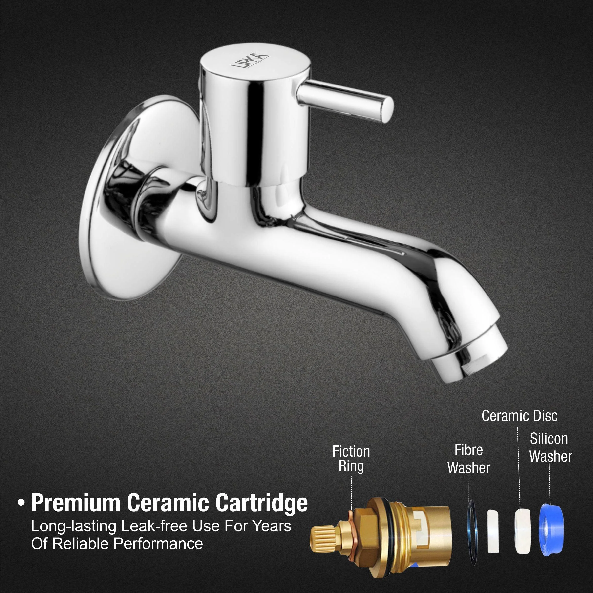 Kyron Bib Tap Brass Faucet - LIPKA - Image 3