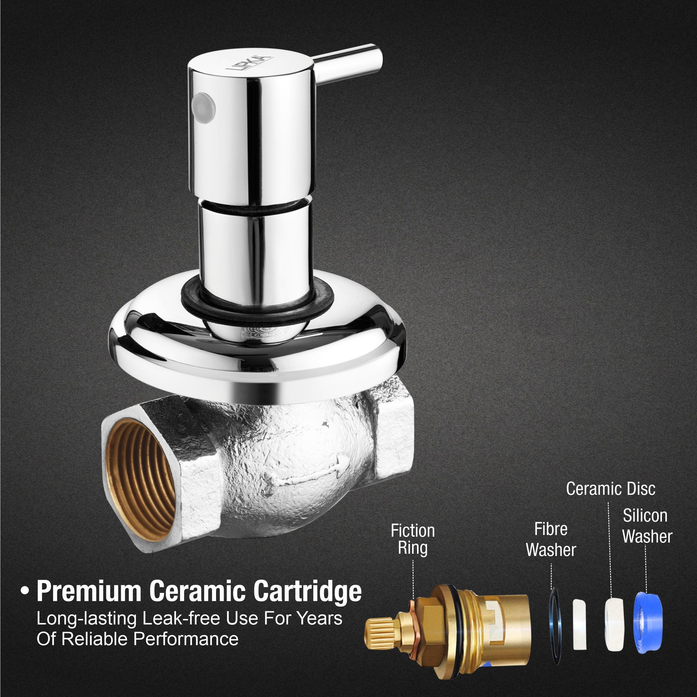 Kyron Flush Cock 25mm Brass Faucet - LIPKA - Image 3
