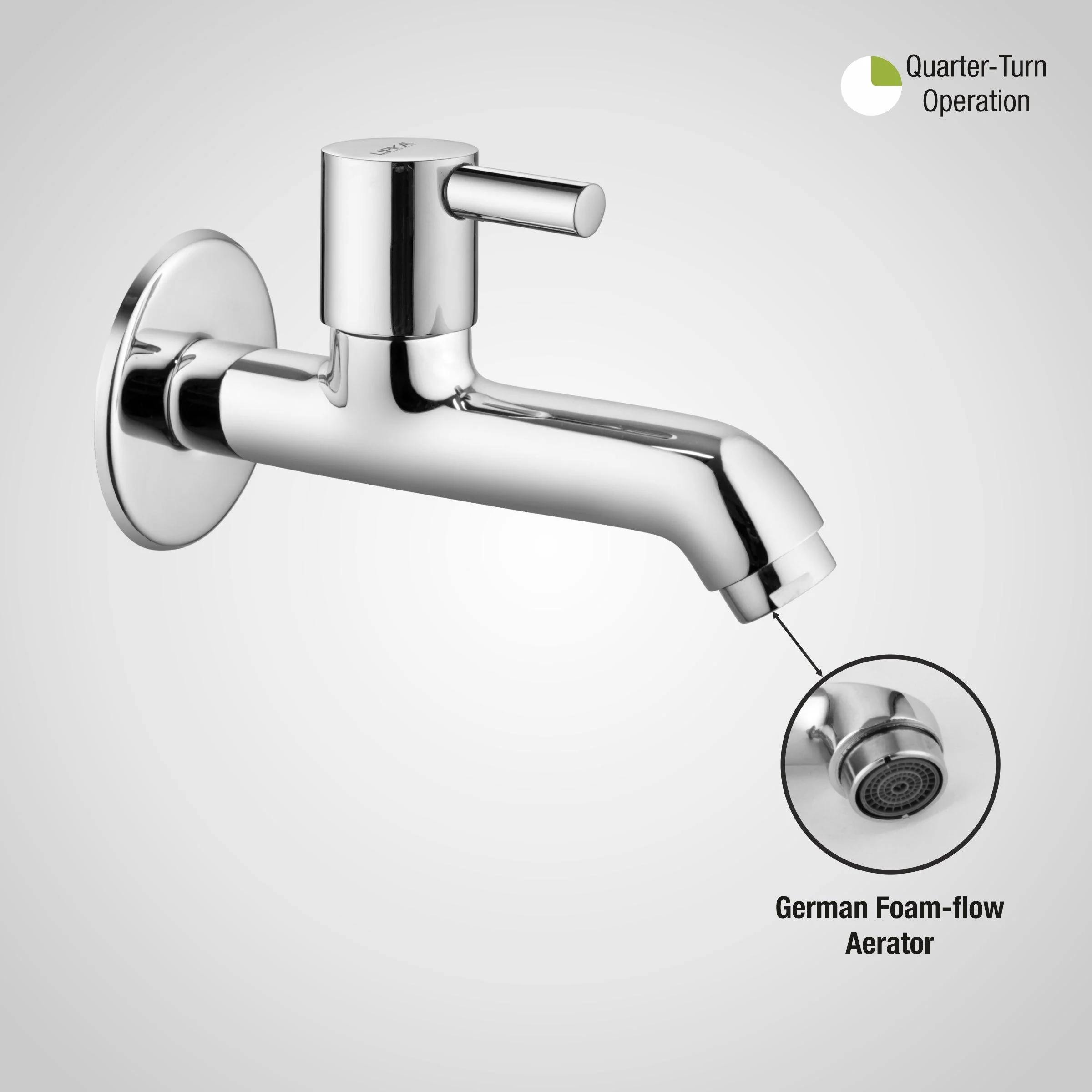 Kyron Bib Tap Long Body Brass Faucet - LIPKA - Image 5