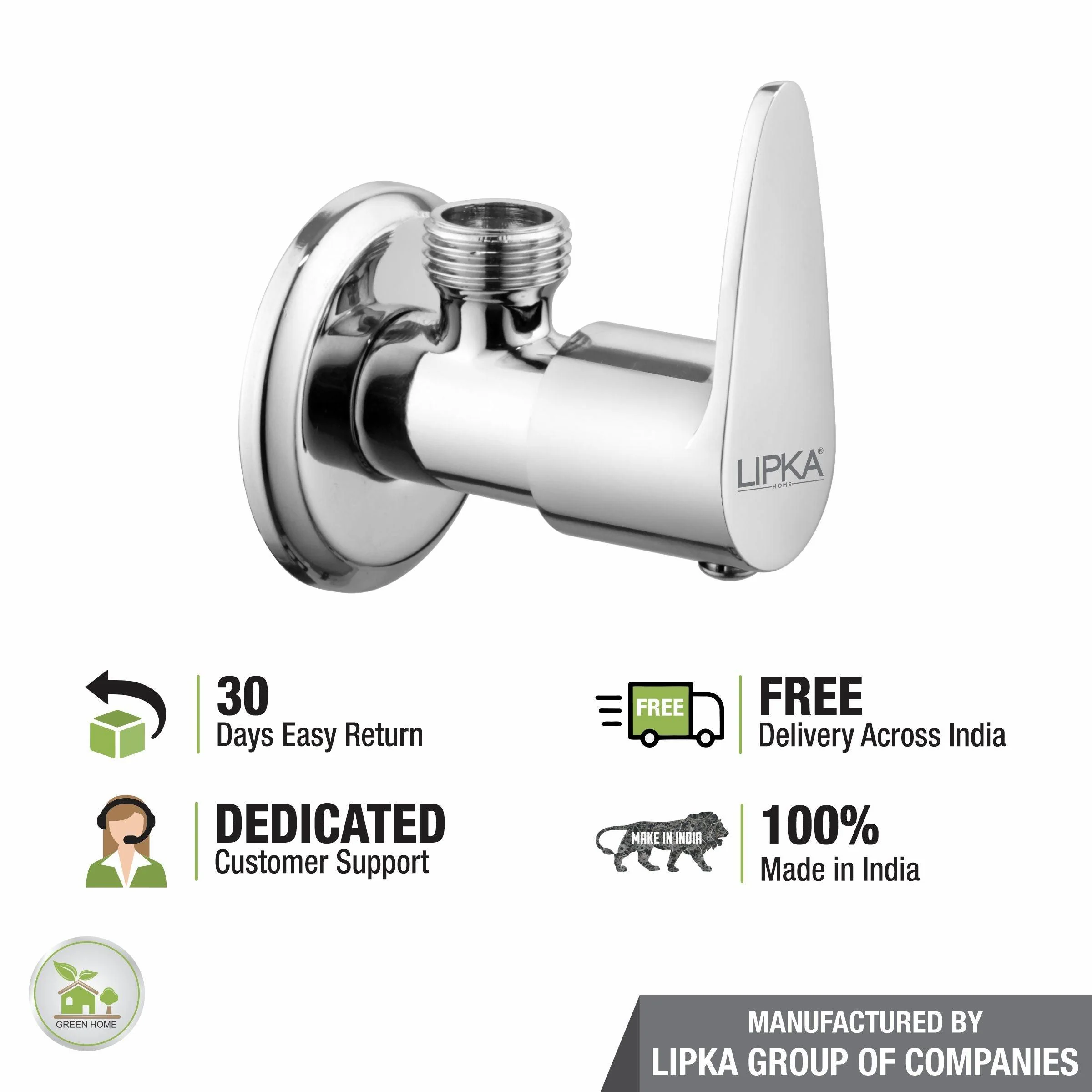 Lava Angle Valve Brass Faucet - LIPKA - Image 6