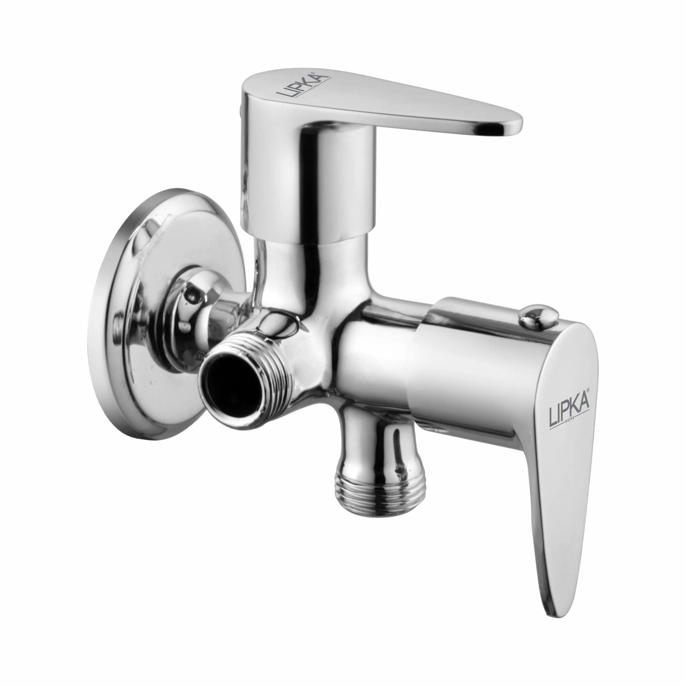 Lava Two Way Angle Valve Brass Faucet (Double Handle) - LIPKA