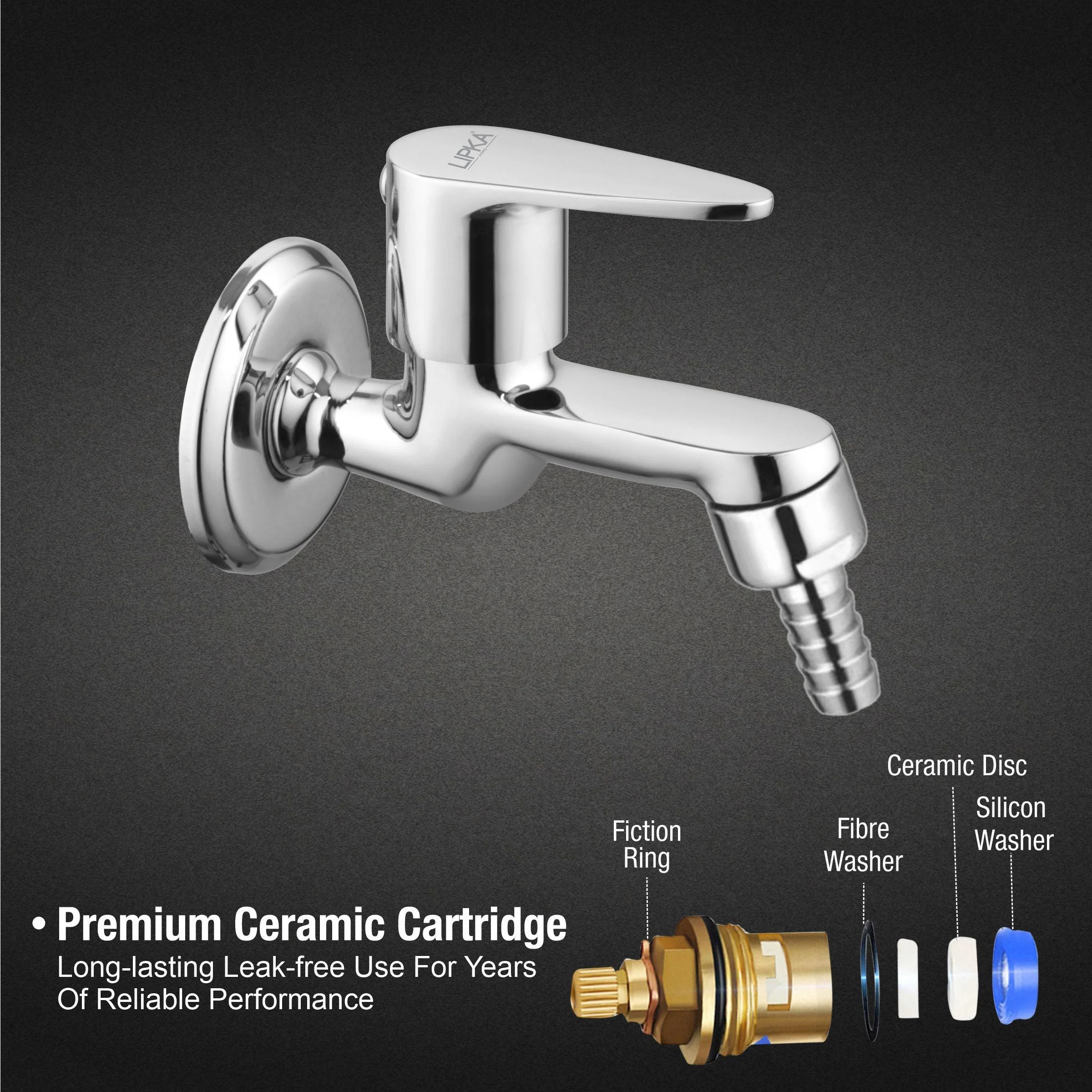 Lava Nozzle Bib Tap Faucet - LIPKA - Image 3
