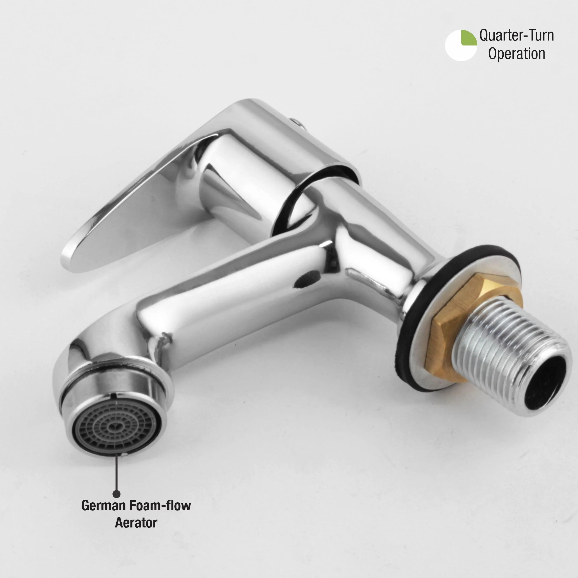 Lava Pillar Tap Brass Faucet - LIPKA - Image 5