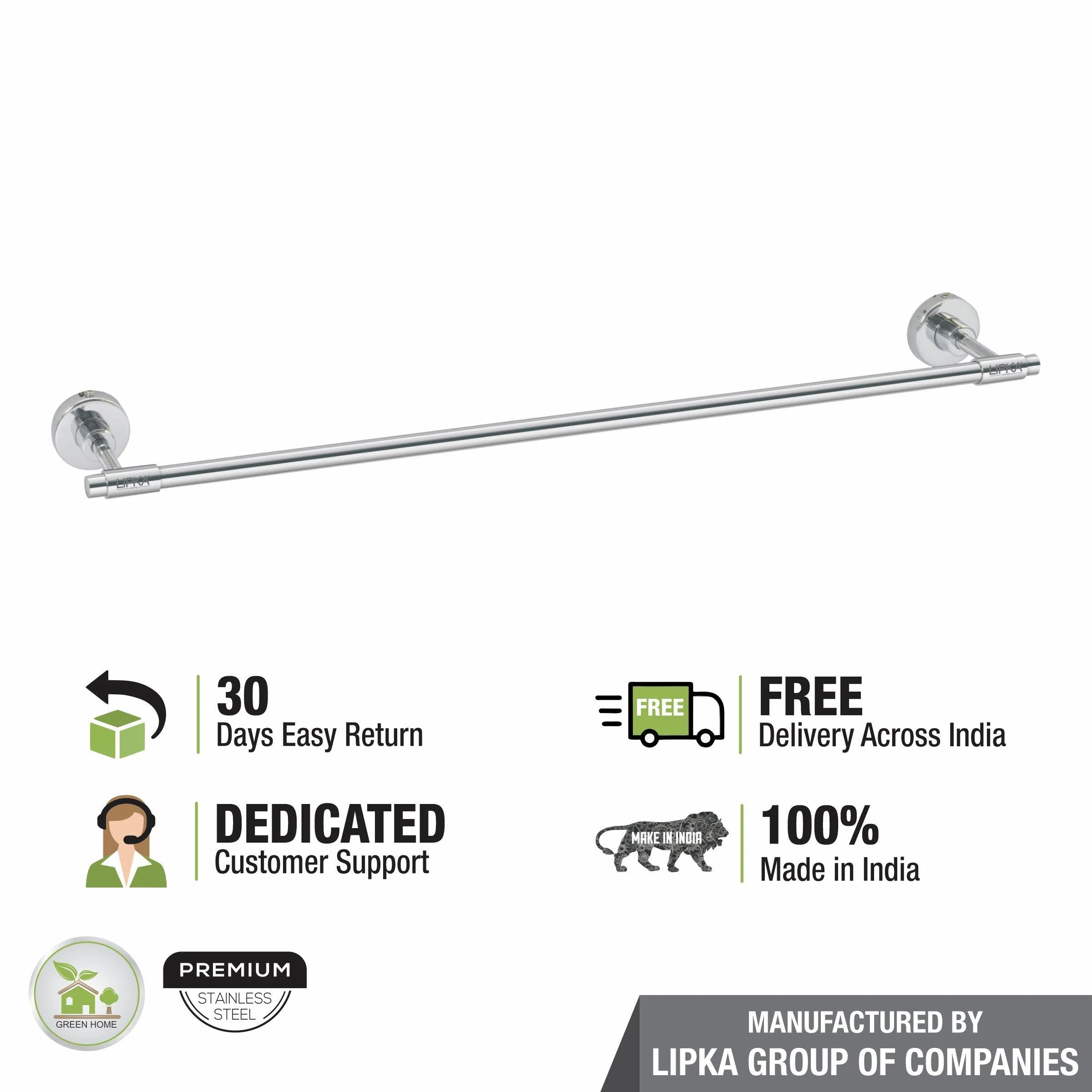 Lunar Towel Rod (24 Inches) - LIPKA - Image 4