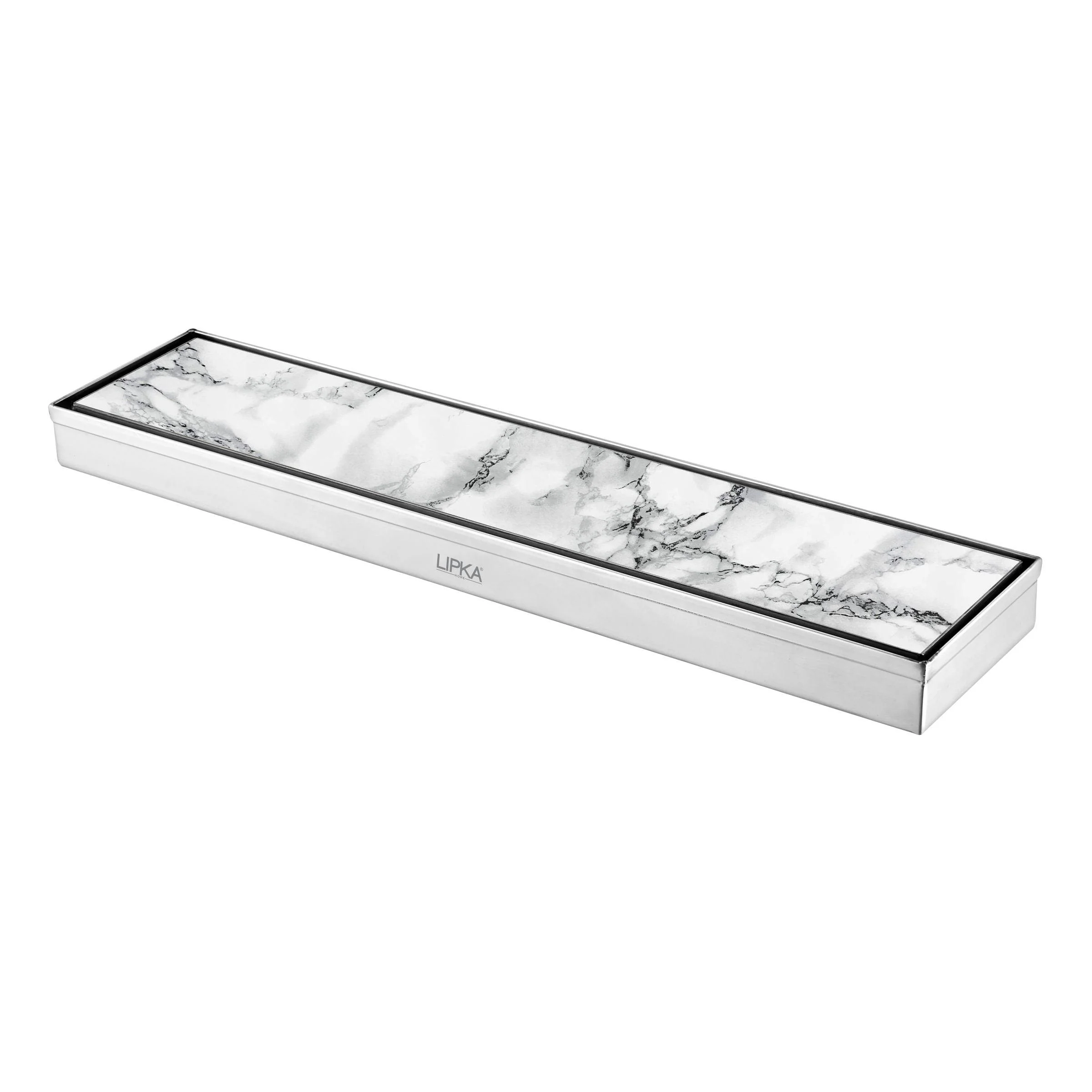 Marble Insert Shower Drain Channel (24 x 4 Inches) - LIPKA