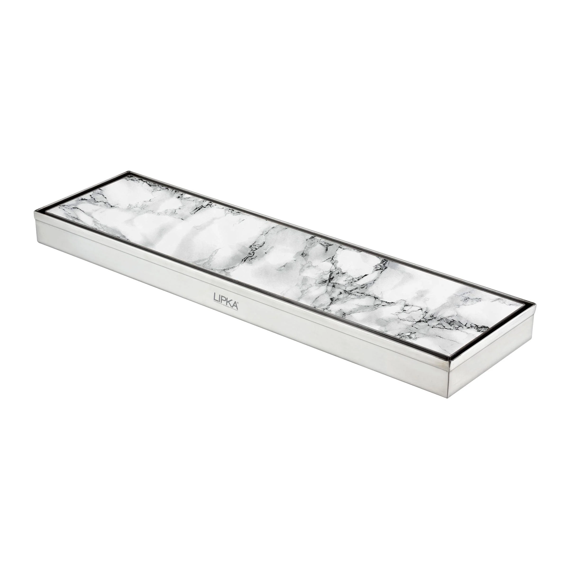 Marble Insert Shower Drain Channel (24 x 5 Inches) - LIPKA