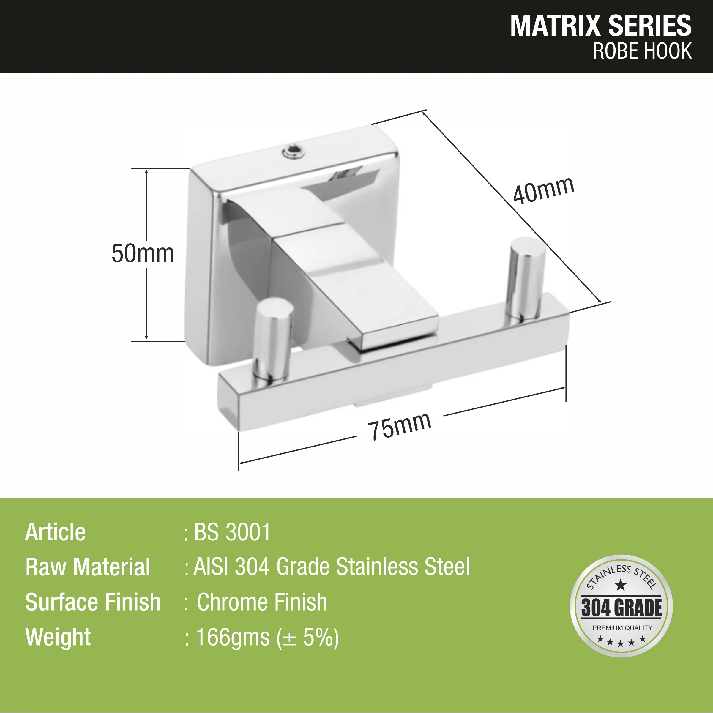 Matrix Robe Hook - LIPKA - Image 3