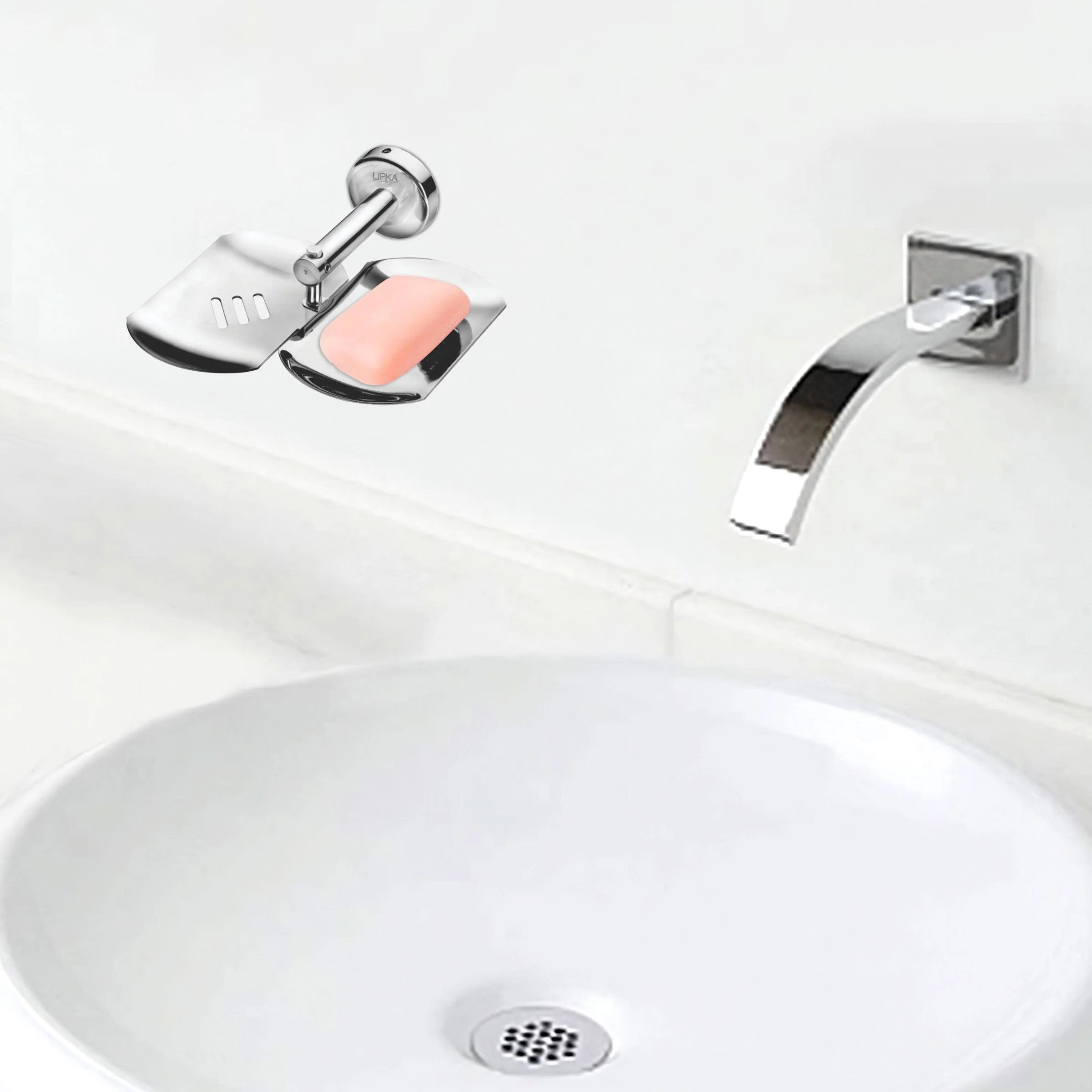 Metro Double Soap Dish - LIPKA - Image 2