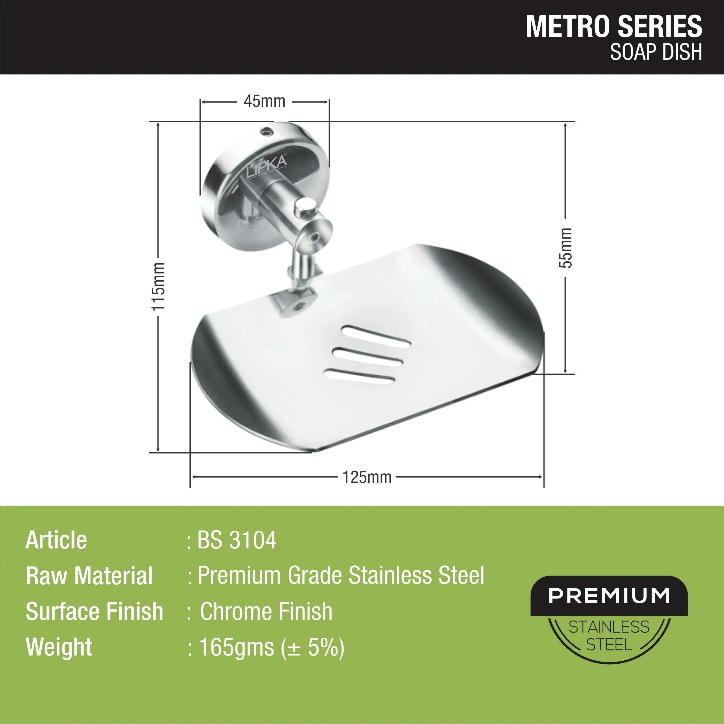 Metro Soap Dish - LIPKA - Image 3