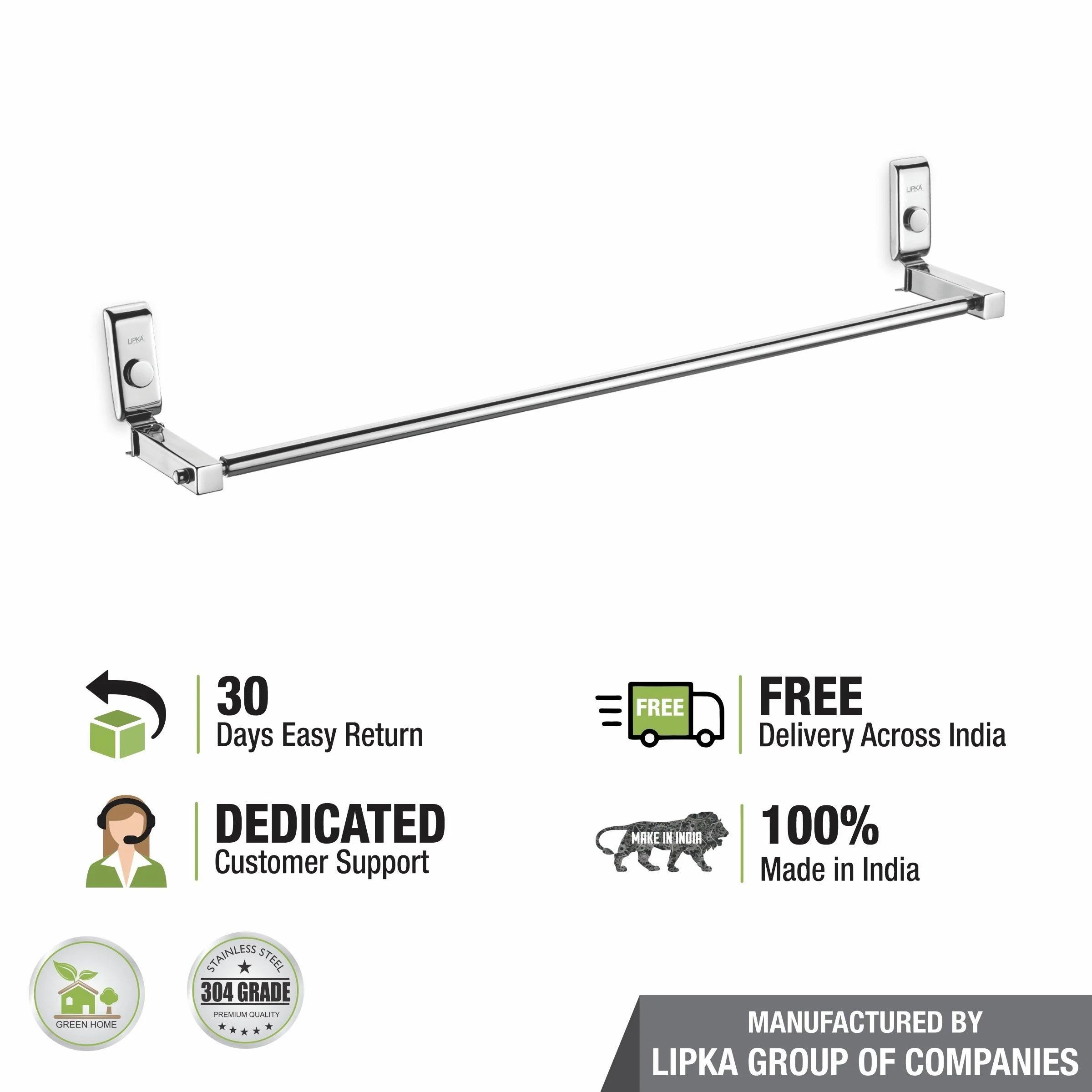 Navigate Towel Rod 304-SS (24 Inches) - LIPKA - Image 3