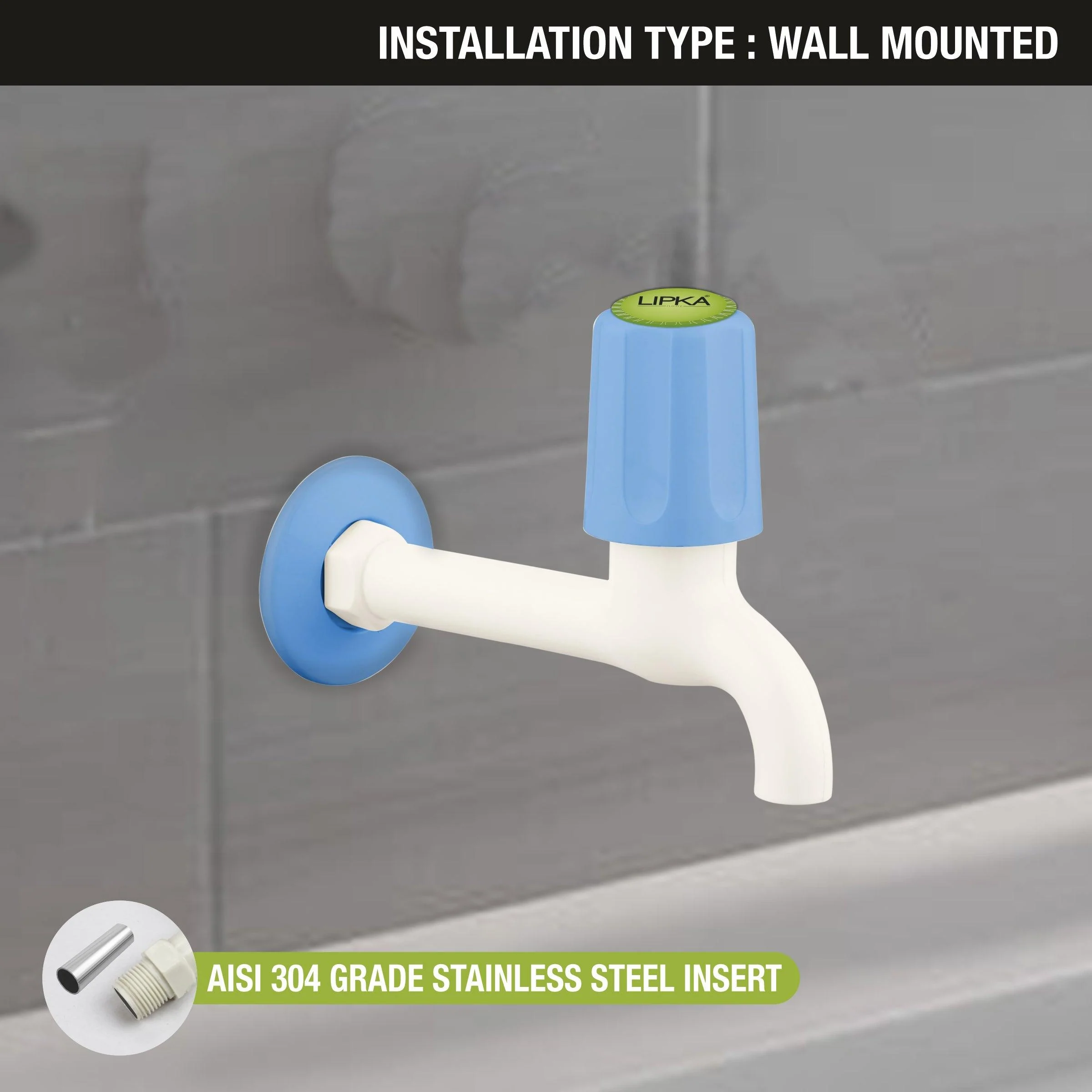 Nobel Bib Tap Long Body PTMT Faucet - LIPKA - Image 3