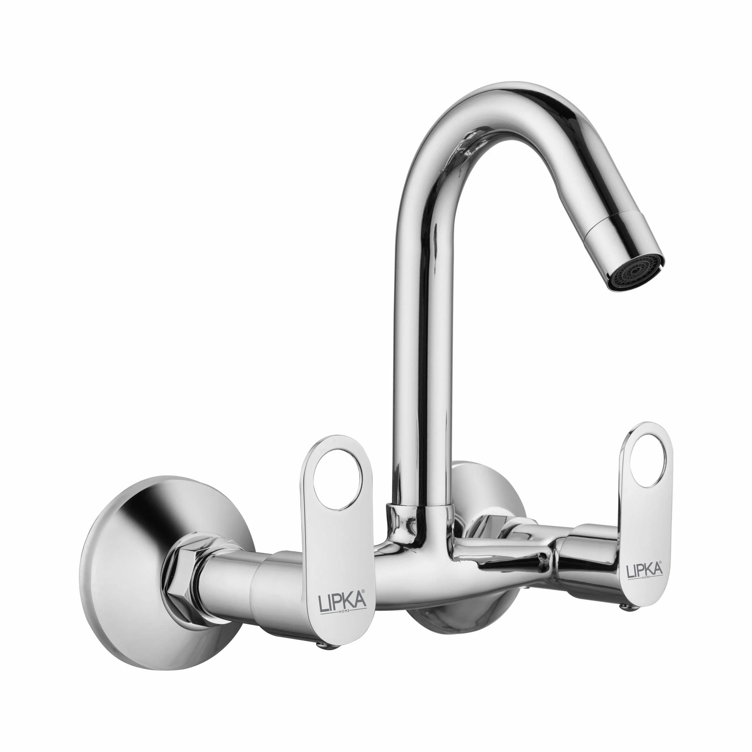Orbiter Sink Mixer Brass Faucet with Swivel Spout Faucet - LIPKA
