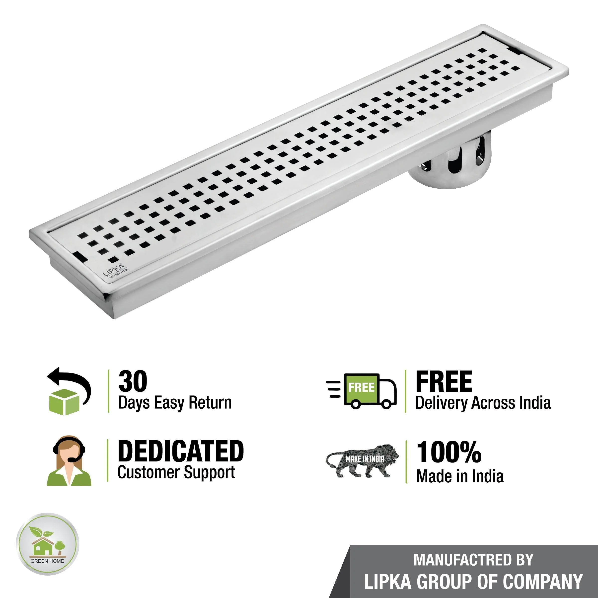 Palo Shower Drain Channel (18 x 5 Inches) - LIPKA - Image 6