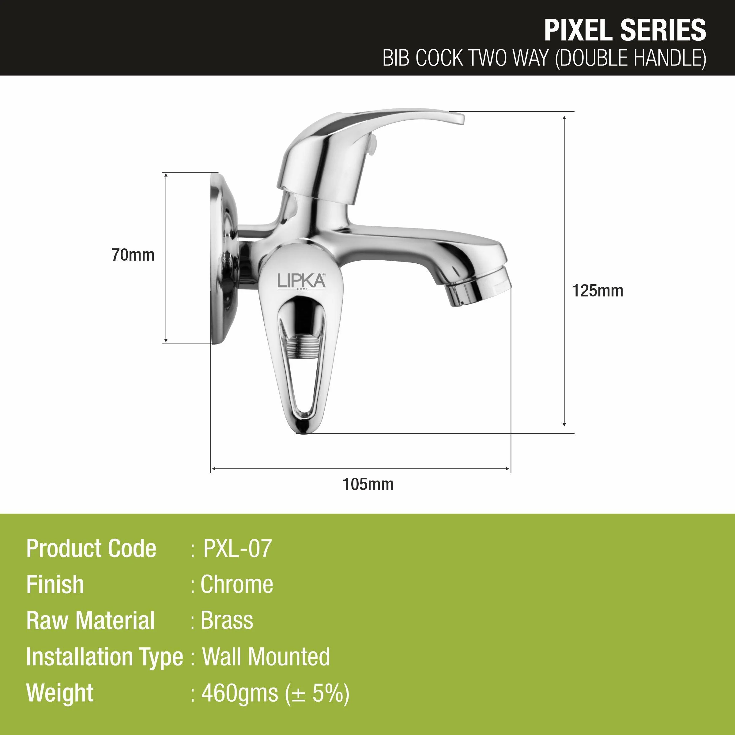 Pixel Two Way Bib Tap Faucet - LIPKA - Image 2