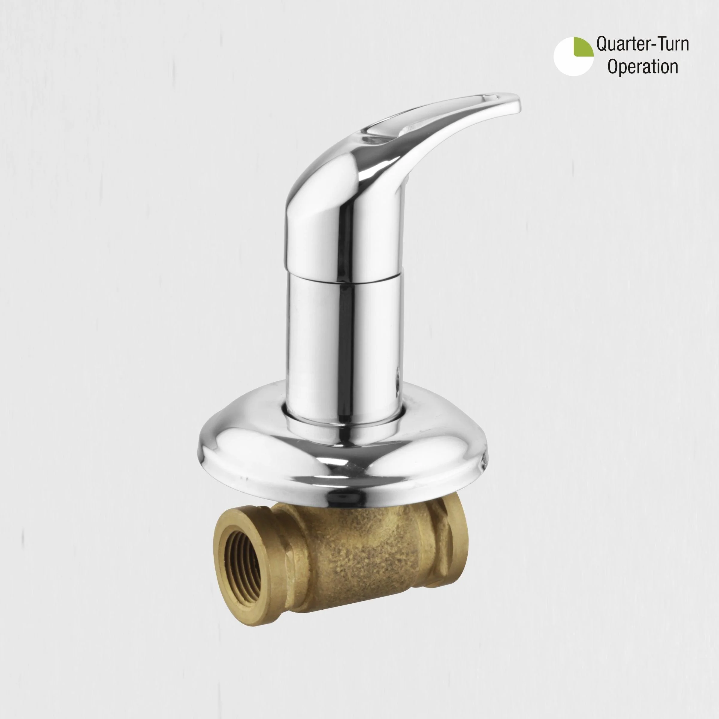 Pixel Concealed Stop Valve 15mm Brass Faucet  - LIPKA - Image 5
