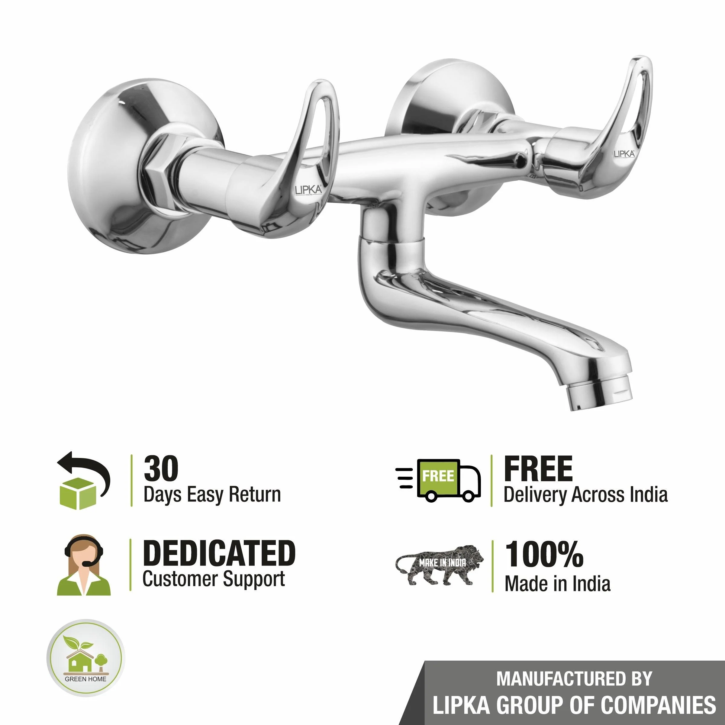 Pixel Concealed Stop Valve 15mm Brass Faucet  - LIPKA - Image 6