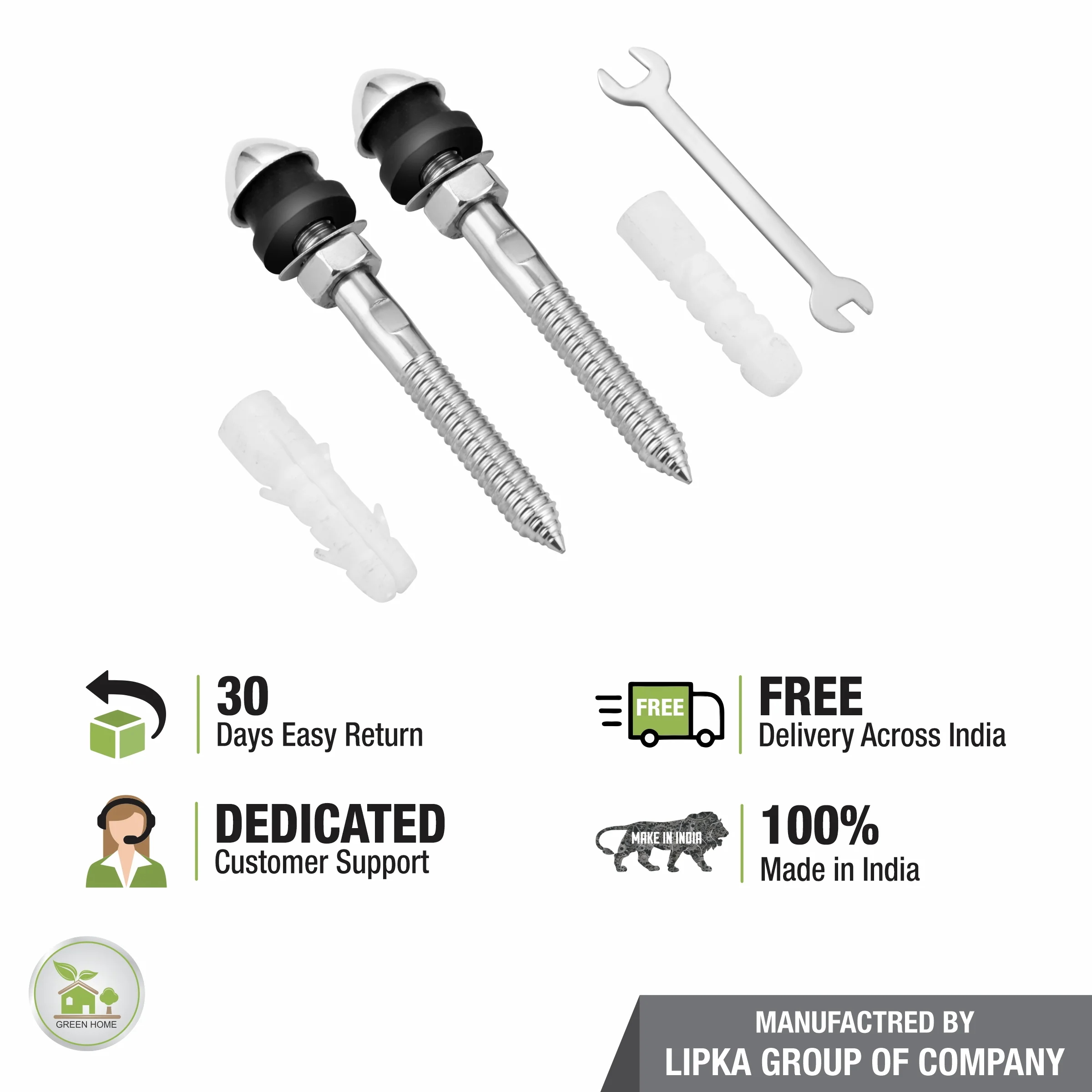 Rag Bolt (16mm x 6 inches) - LIPKA - Image 3